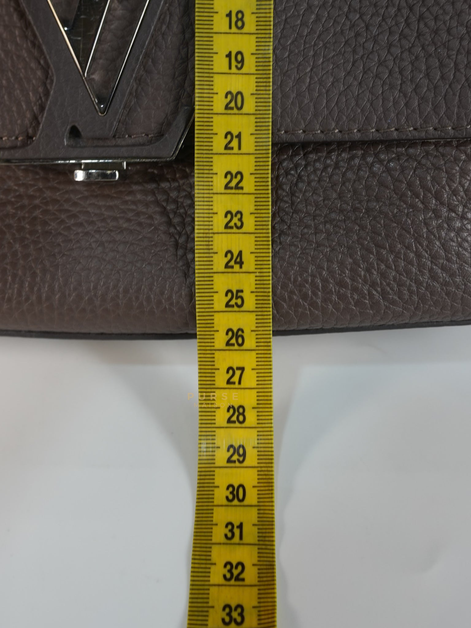 Volta Bag Taurillon Leather in Silver Hardware (Date Code: MI5115) | Purse Maison Luxury Bags Shop