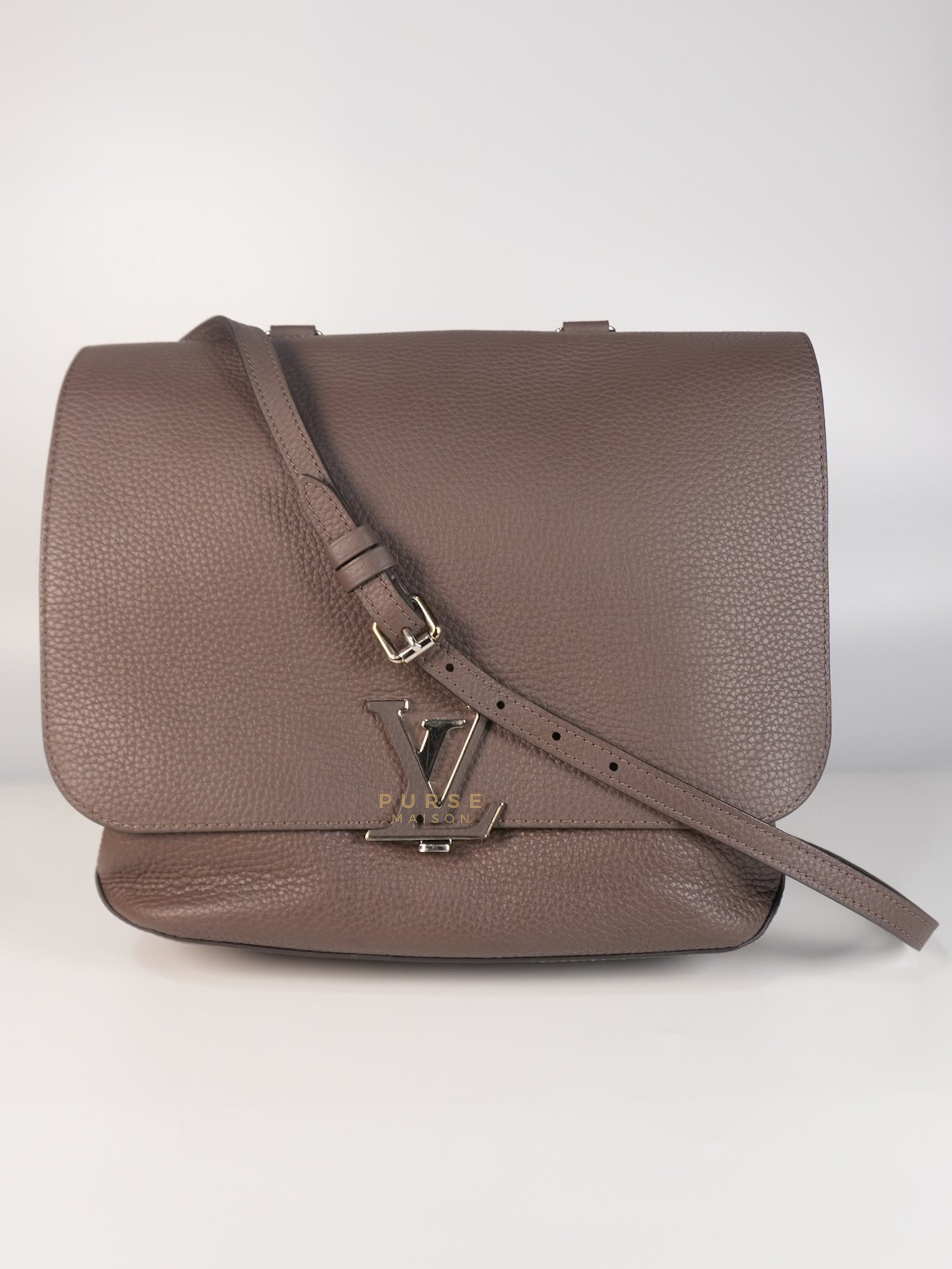 Volta Bag Taurillon Leather in Silver Hardware (Date Code: MI5115) | Purse Maison Luxury Bags Shop