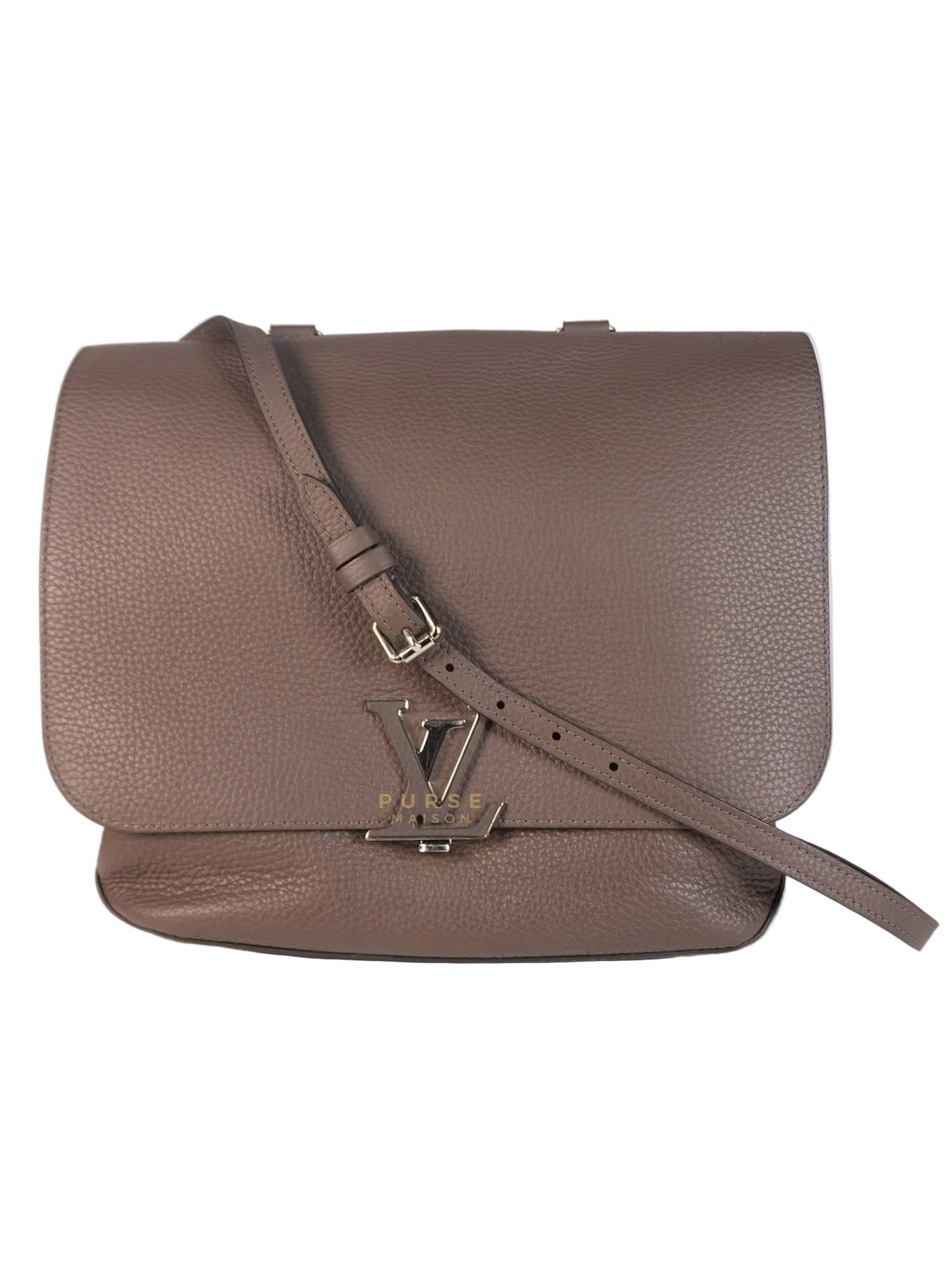 Volta Bag Taurillon Leather in Silver Hardware (Date Code: MI5115) | Purse Maison Luxury Bags Shop
