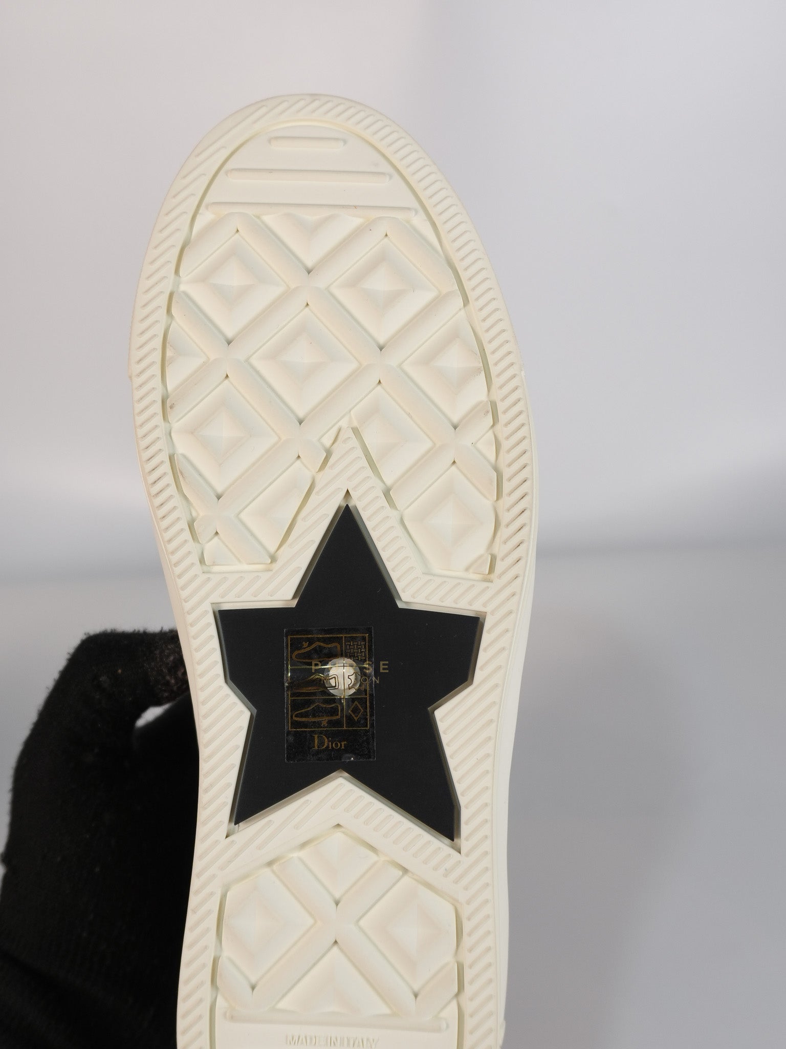 Walk'N Dior Black Pink Leopard Low Top Trainer Sneaker 38.5 EU (24cm) | Purse Maison Luxury Bags Shop