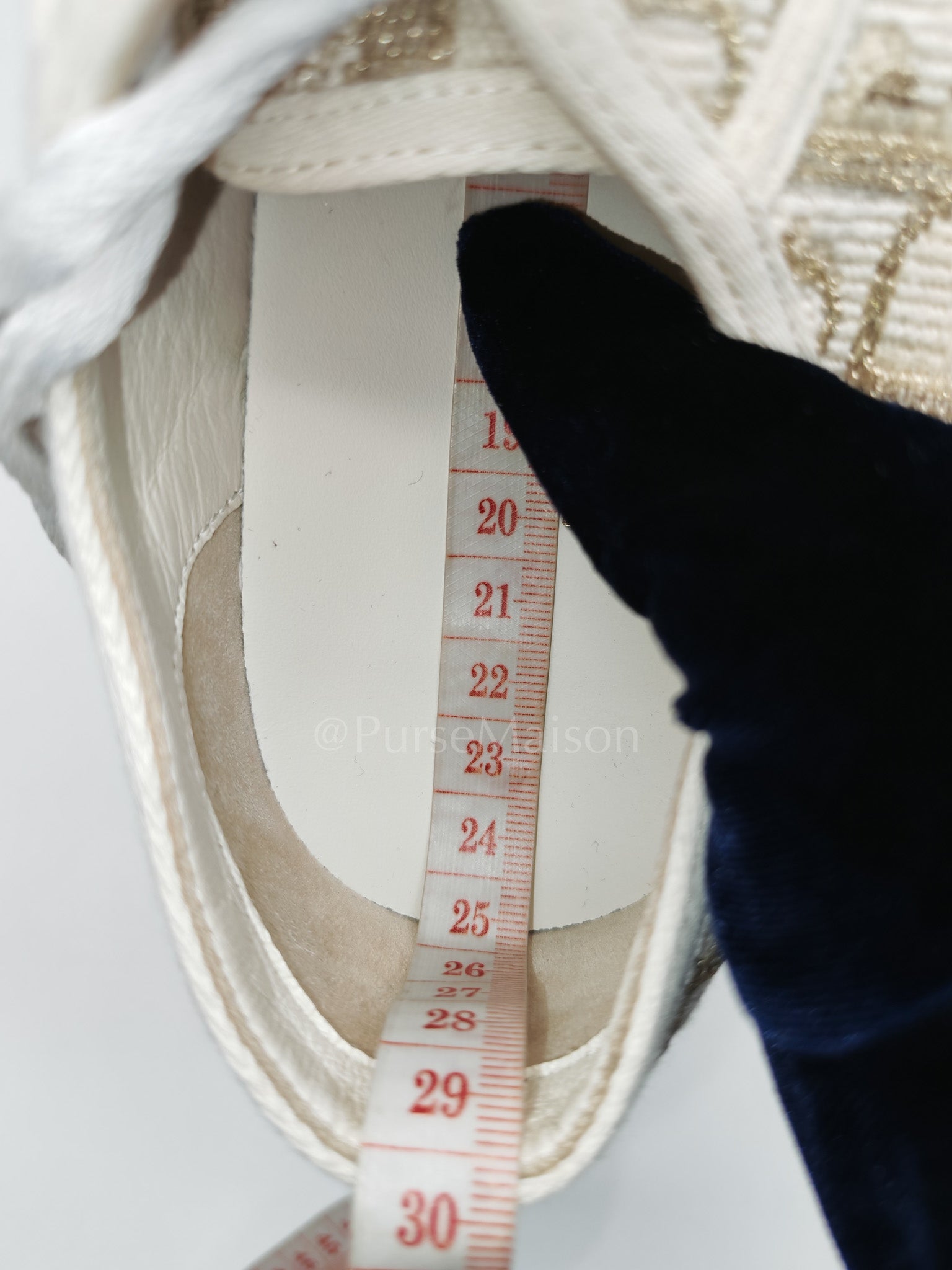 Walk'n'Dior Sneakers in Beige Oblique Embroidered Cotton Motif Size 37 Eu (23cm) | Purse Maison Luxury Bags Shop