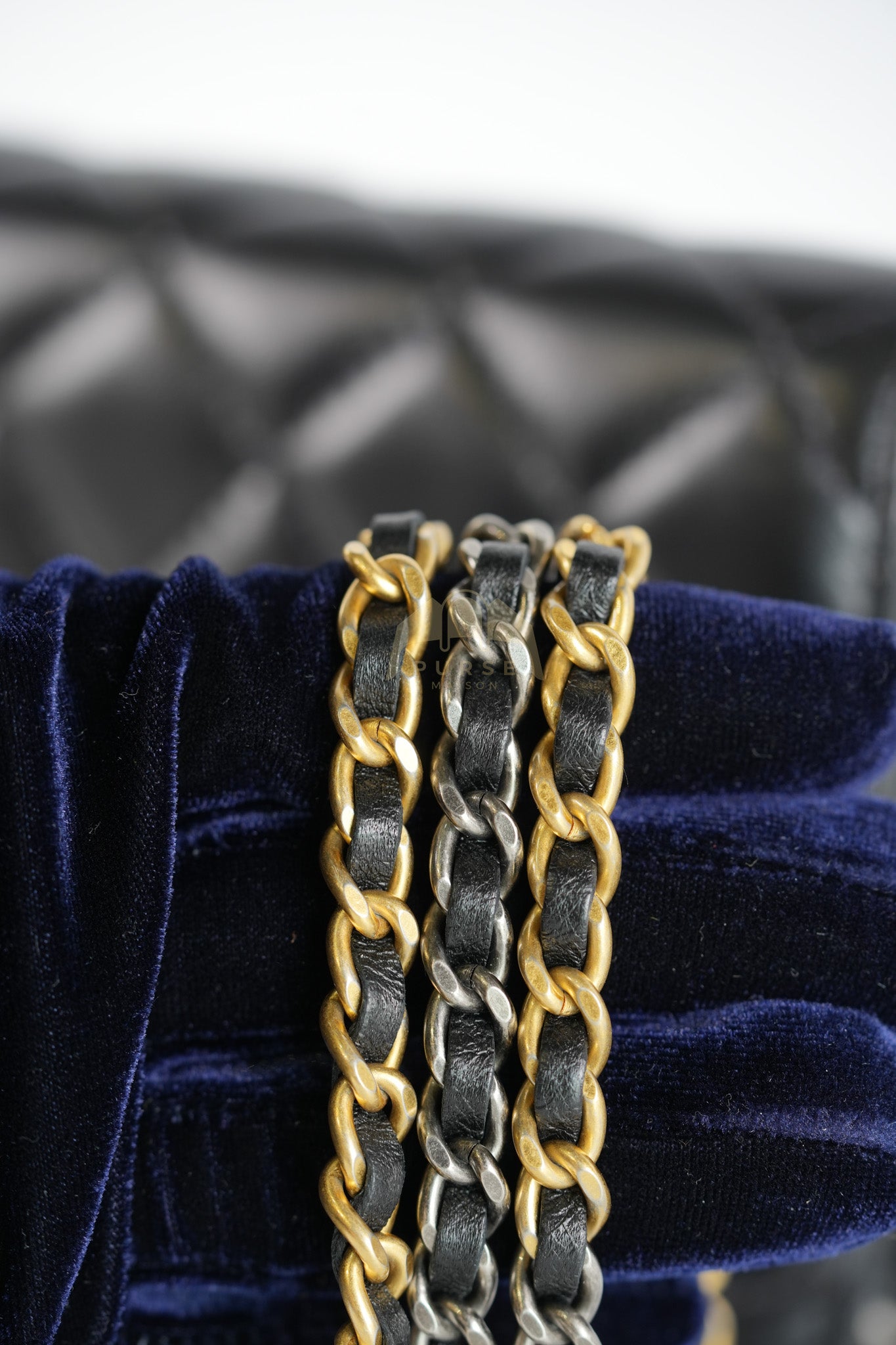 Wallet On Chain Coco Clips (WOC) Quilted Lambskin Leather and Mixed Hardware (Microchip) | Purse Maison Luxury Bags Shop