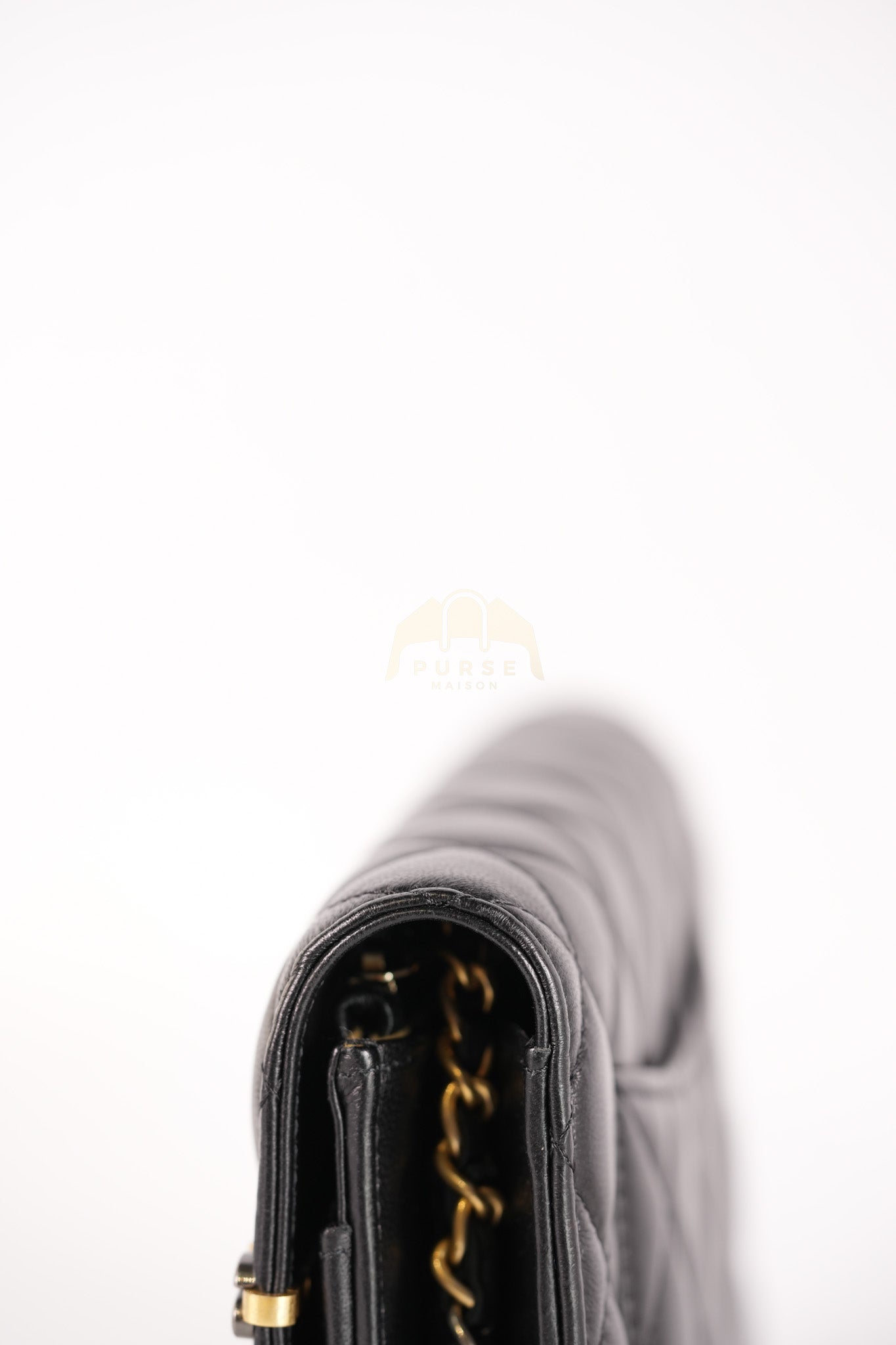 Wallet On Chain Coco Clips (WOC) Quilted Lambskin Leather and Mixed Hardware (Microchip) | Purse Maison Luxury Bags Shop