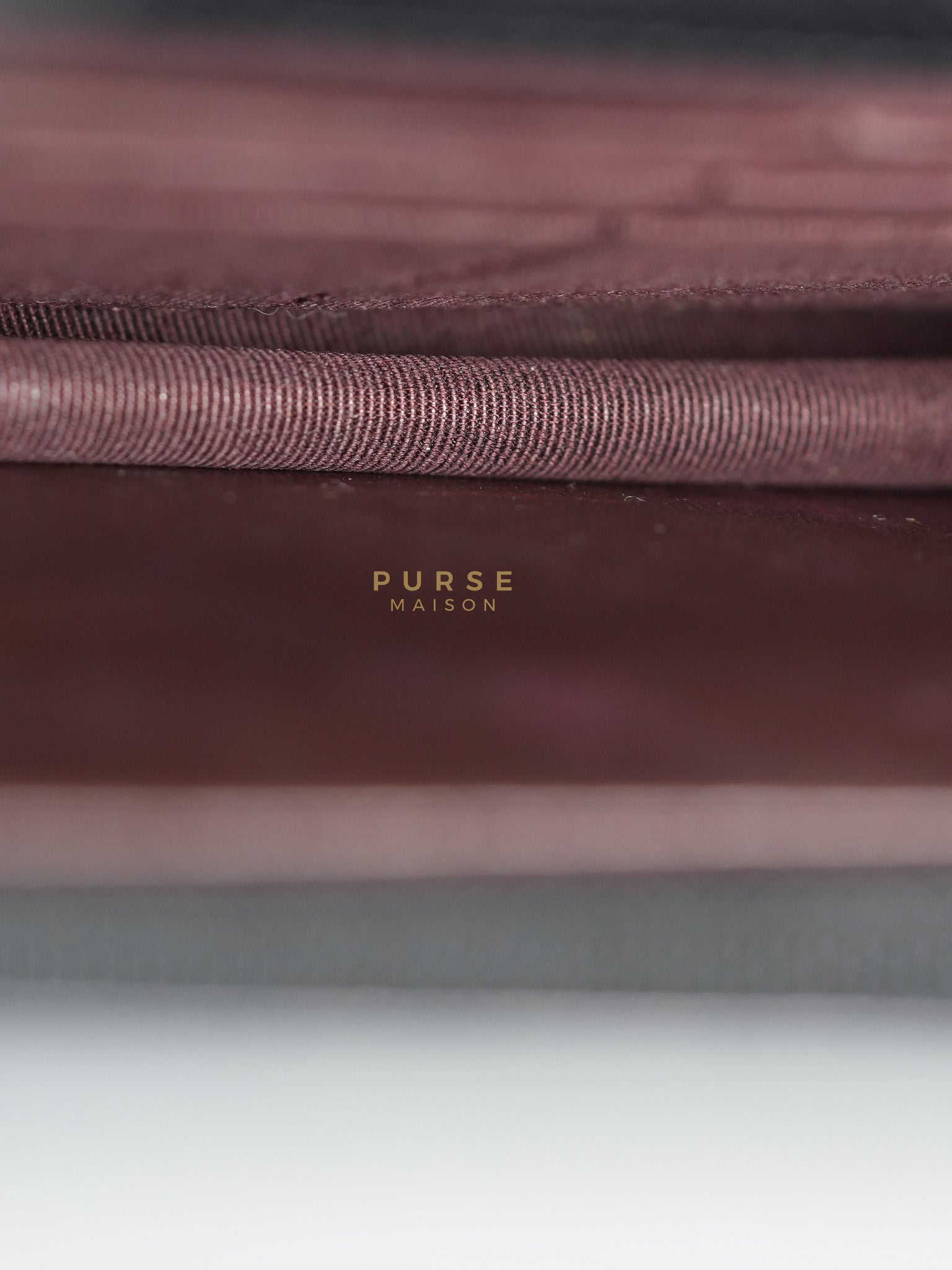 Wallet on Chain in Black Quilted Caviar Leather & Gold Hardware Series 26 | Purse Maison Luxury Bags Shop