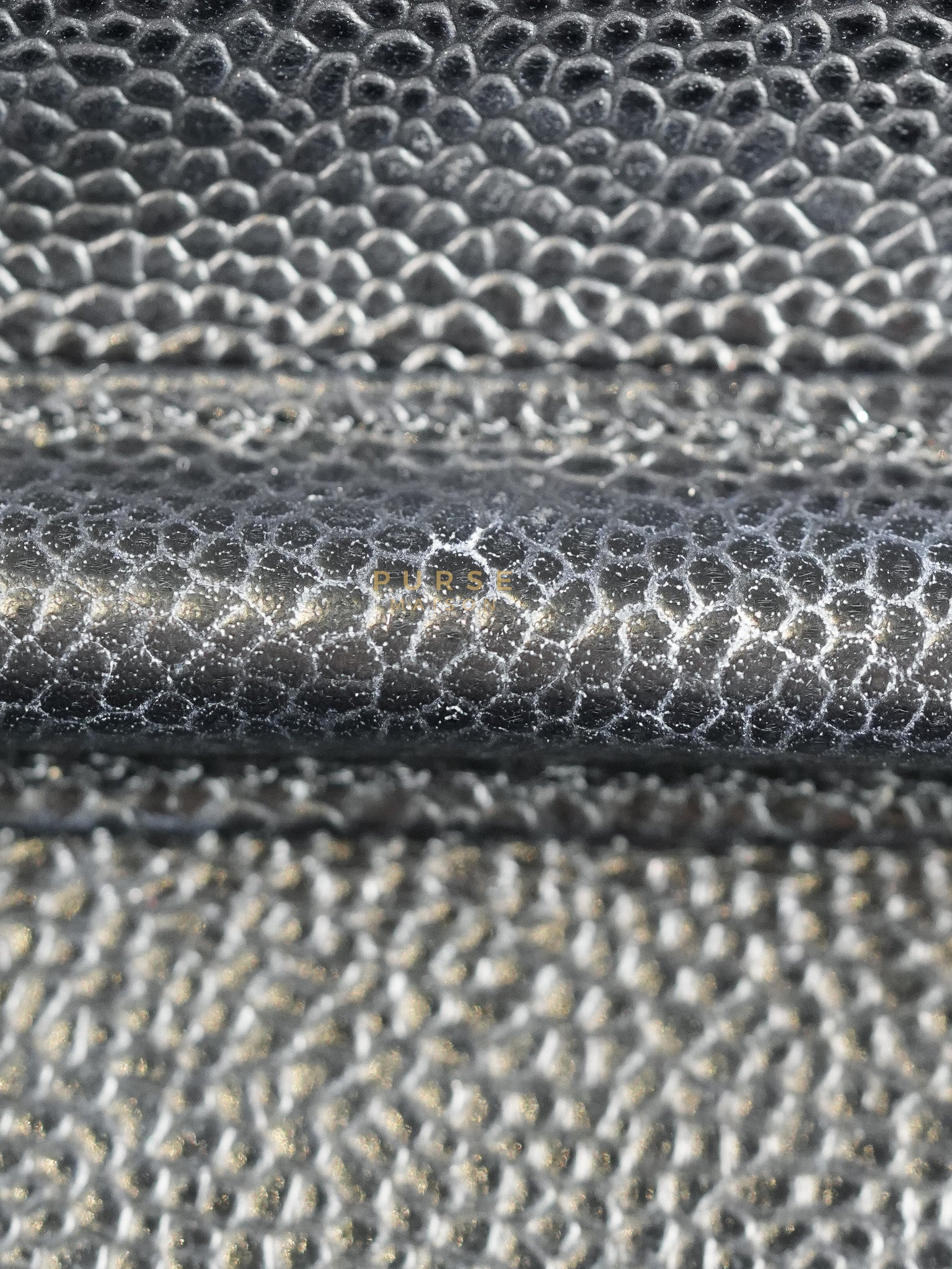 Wallet on Chain in Black Quilted Caviar Leather & Gold Hardware Series 26 | Purse Maison Luxury Bags Shop