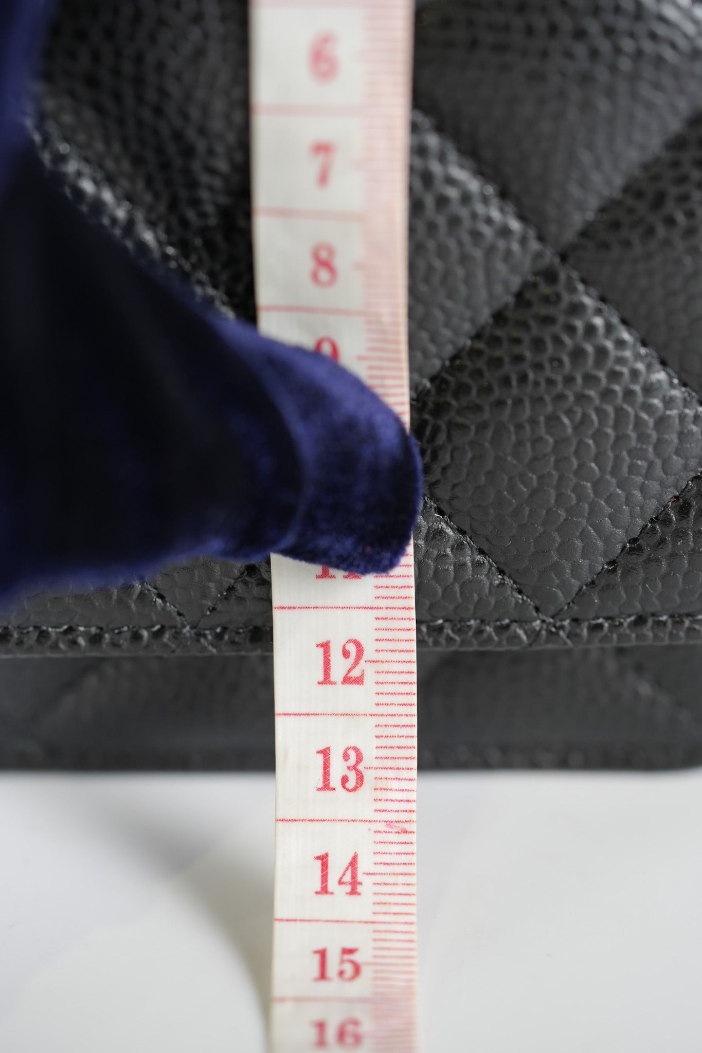 Wallet On Chain (WOC) in Black Quilted Caviar Leather & Gold Hardware Microchip | Purse Maison Luxury Bags Shop