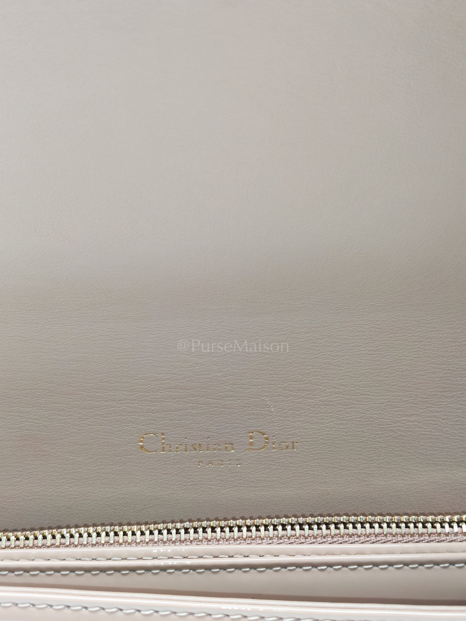 Wallet On Chain (WOC) Rose des Vents Cannage Patent Leather Chain Bag | Purse Maison Luxury Bags Shop