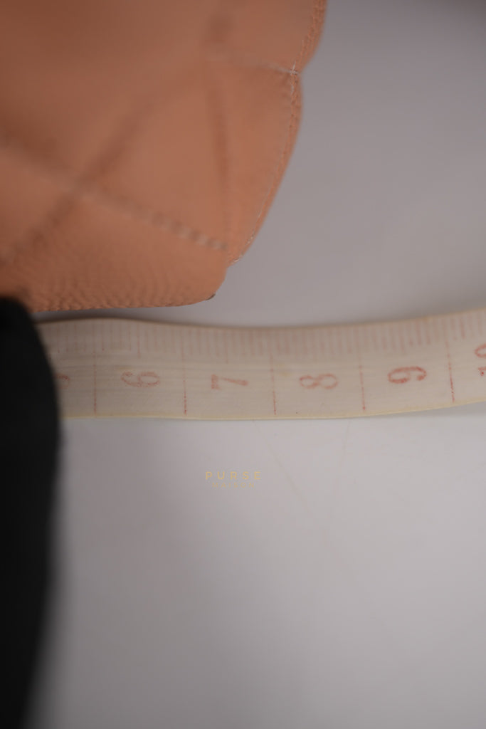 Wavy Small Hobo Caramel Caviar Leather in Aged Gold Hardware (Microchip) | Purse Maison Luxury Bags Shop