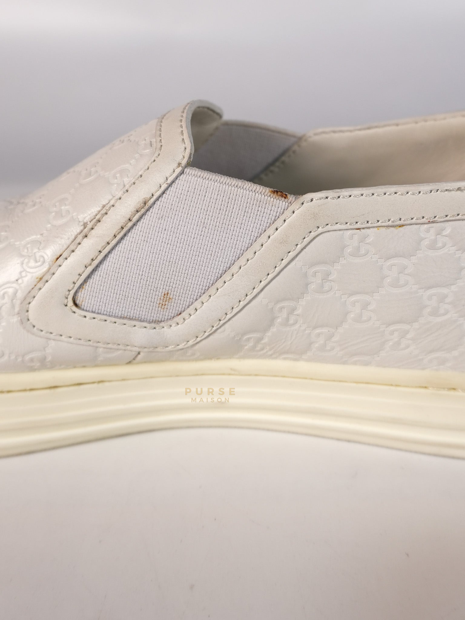 White Sneakers Size 36EU (22.5cm) | Purse Maison Luxury Bags Shop