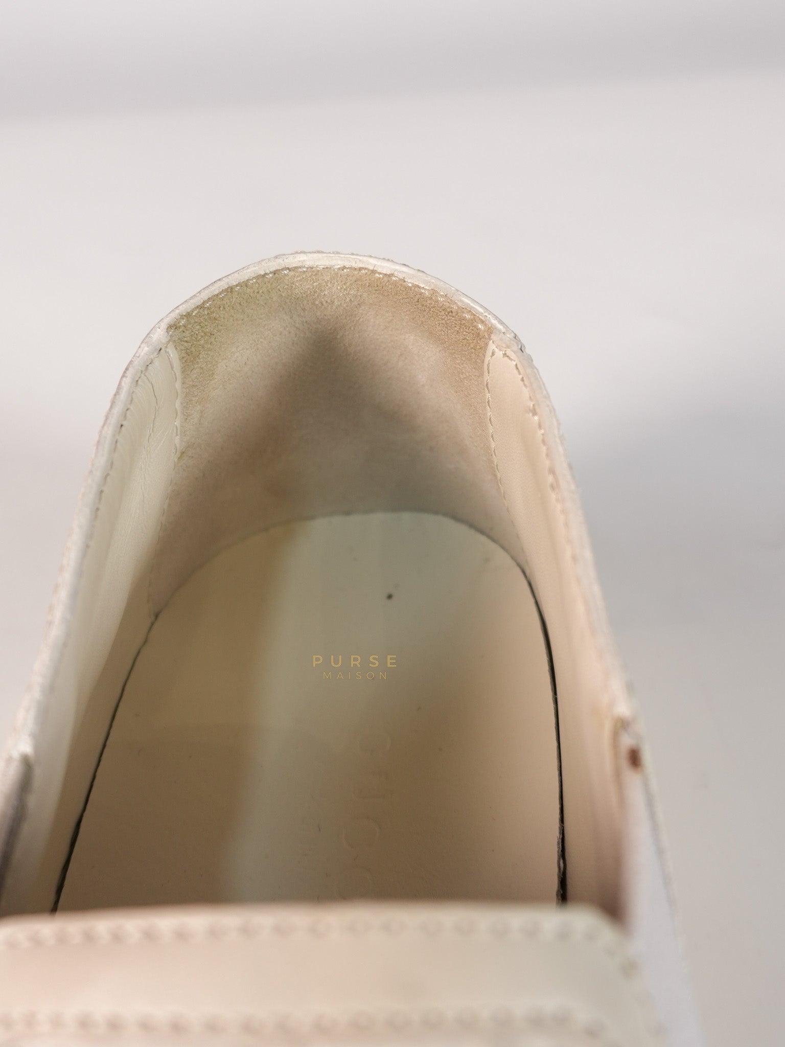 White Sneakers Size 36EU (22.5cm) | Purse Maison Luxury Bags Shop