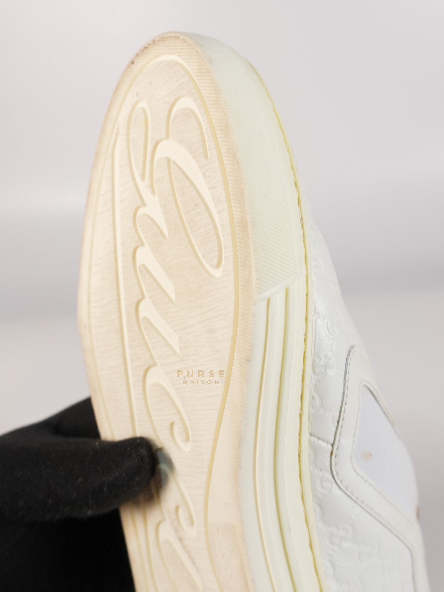 White Sneakers Size 36EU (22.5cm) | Purse Maison Luxury Bags Shop