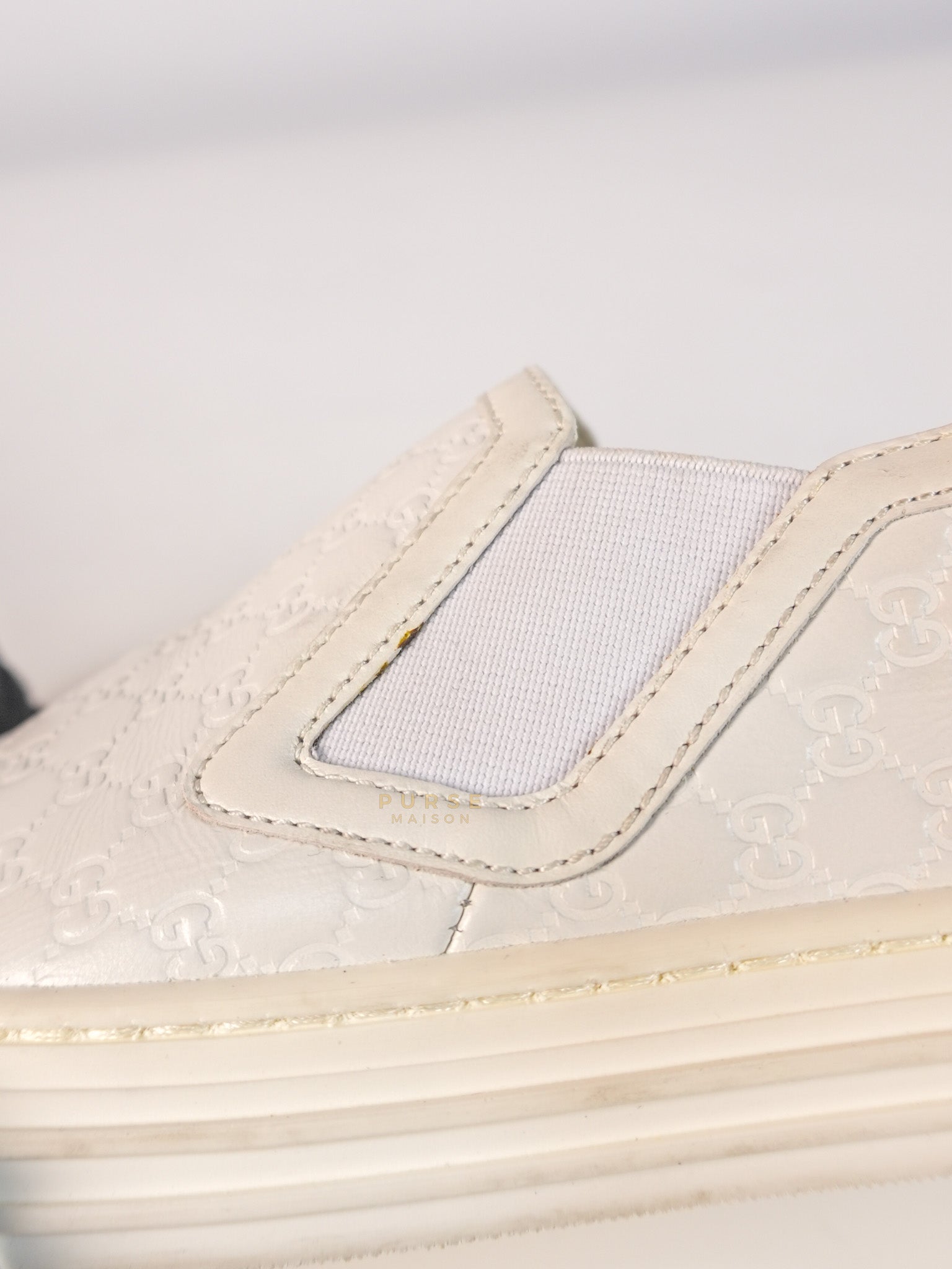 White Sneakers Size 36EU (22.5cm) | Purse Maison Luxury Bags Shop