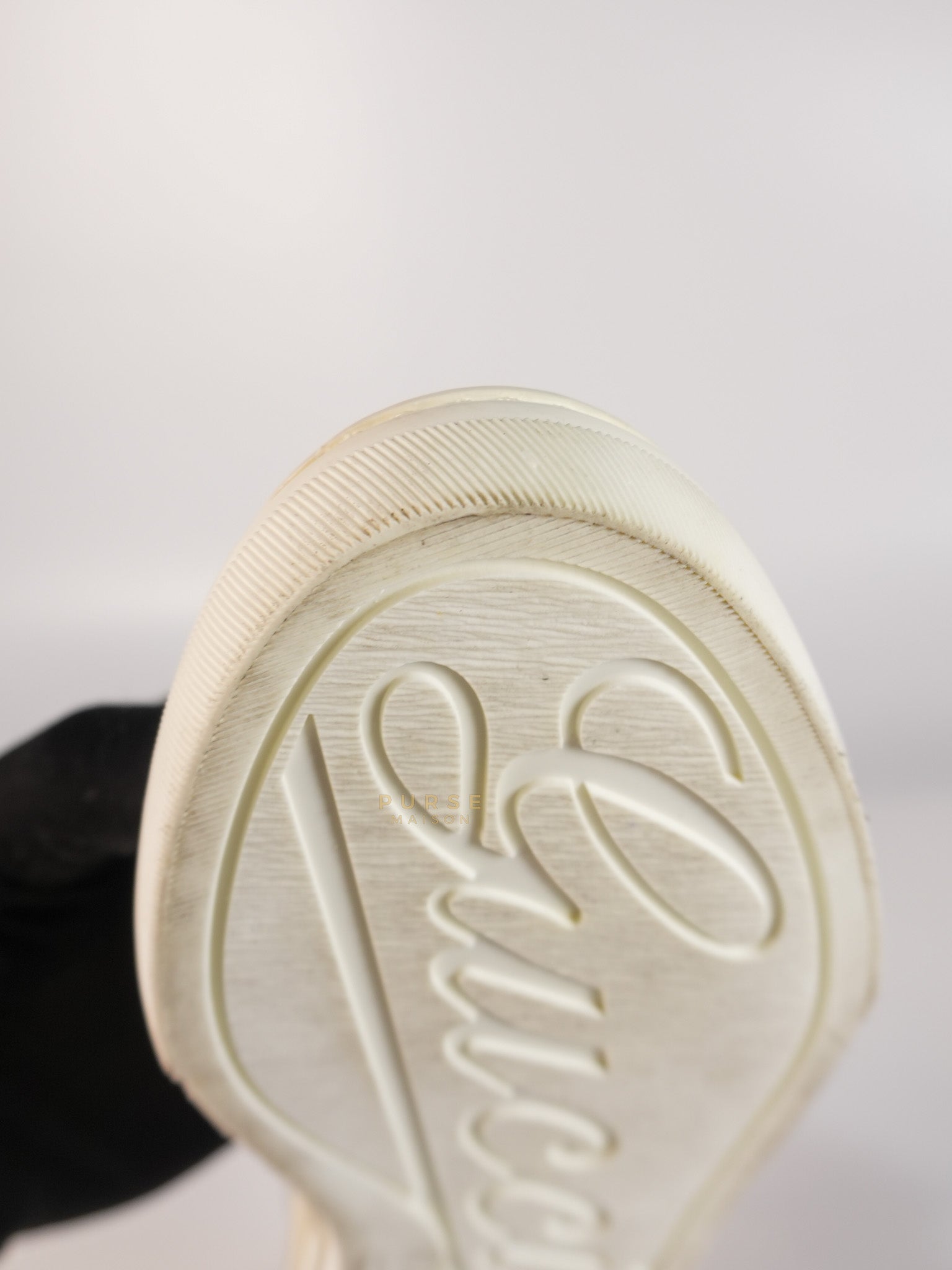 White Sneakers Size 36EU (22.5cm) | Purse Maison Luxury Bags Shop