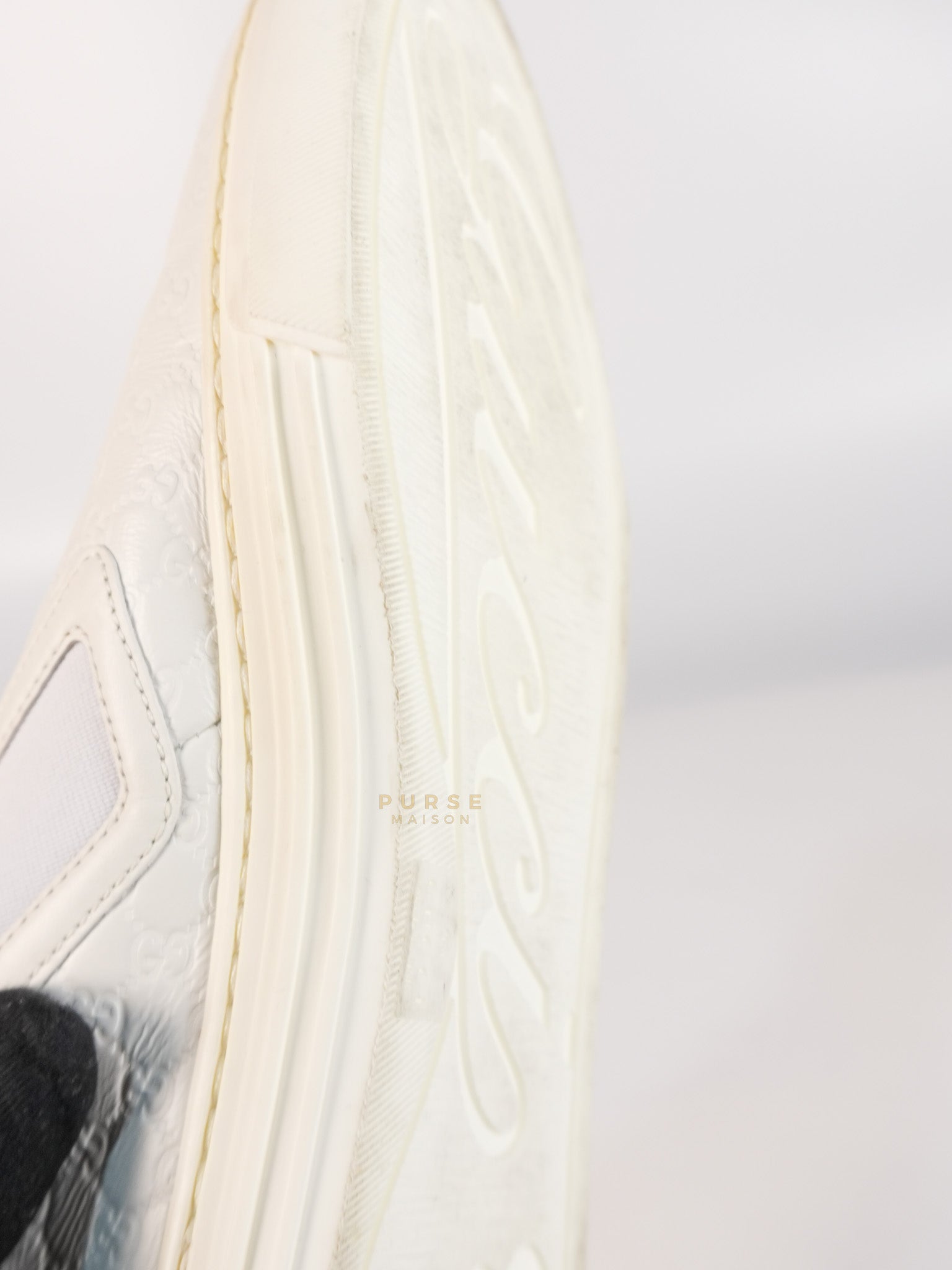 White Sneakers Size 36EU (22.5cm) | Purse Maison Luxury Bags Shop