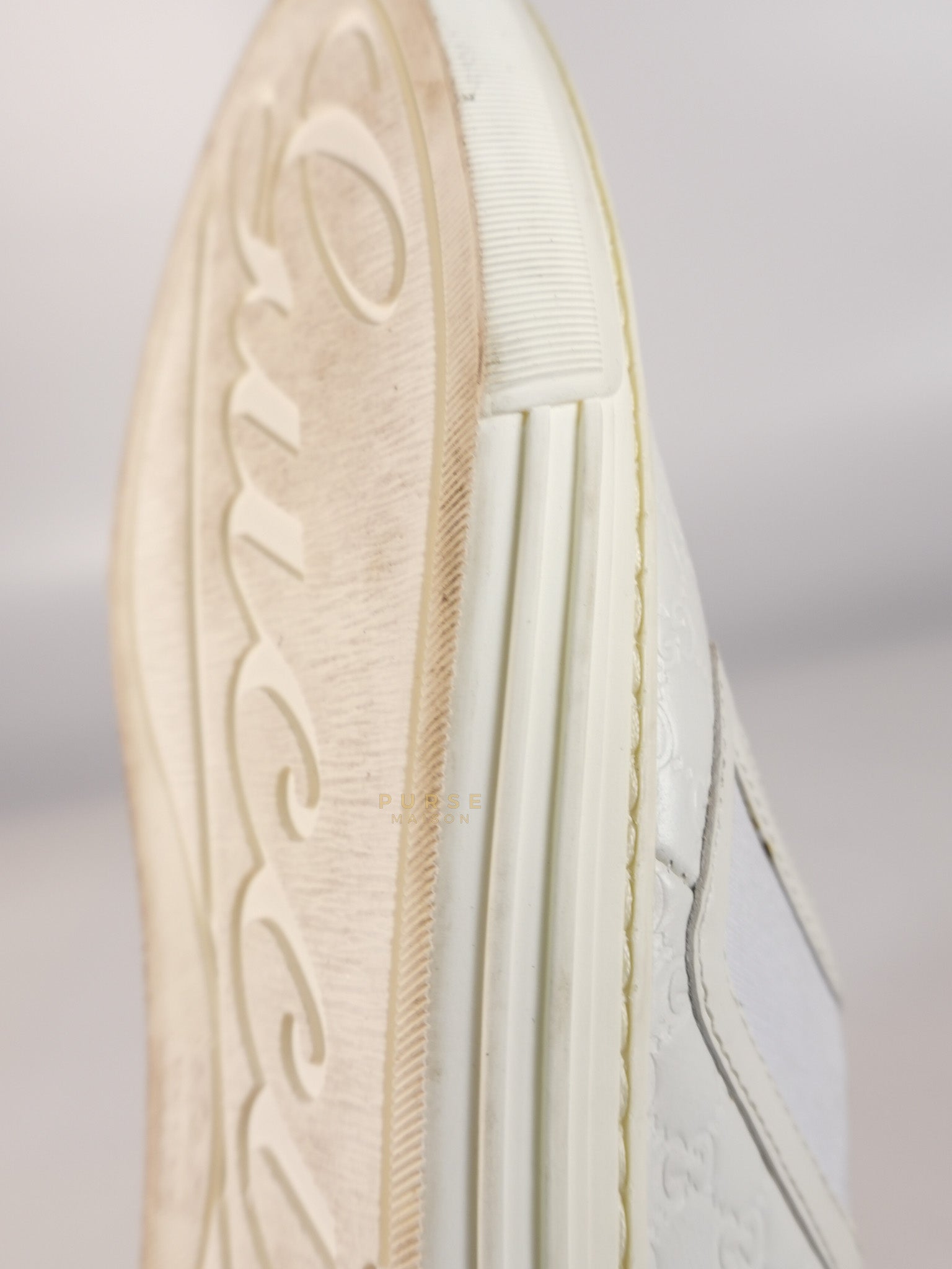White Sneakers Size 36EU (22.5cm) | Purse Maison Luxury Bags Shop