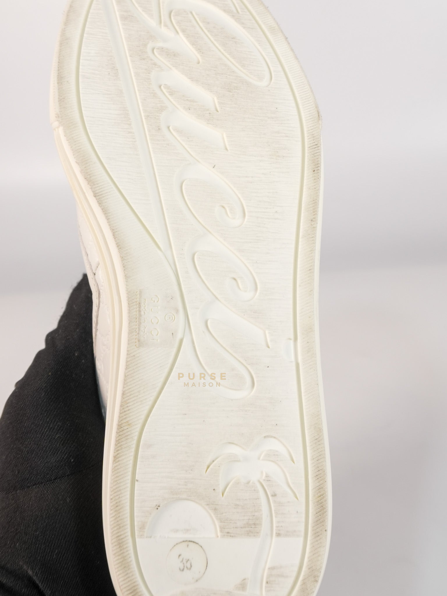 White Sneakers Size 36EU (22.5cm) | Purse Maison Luxury Bags Shop