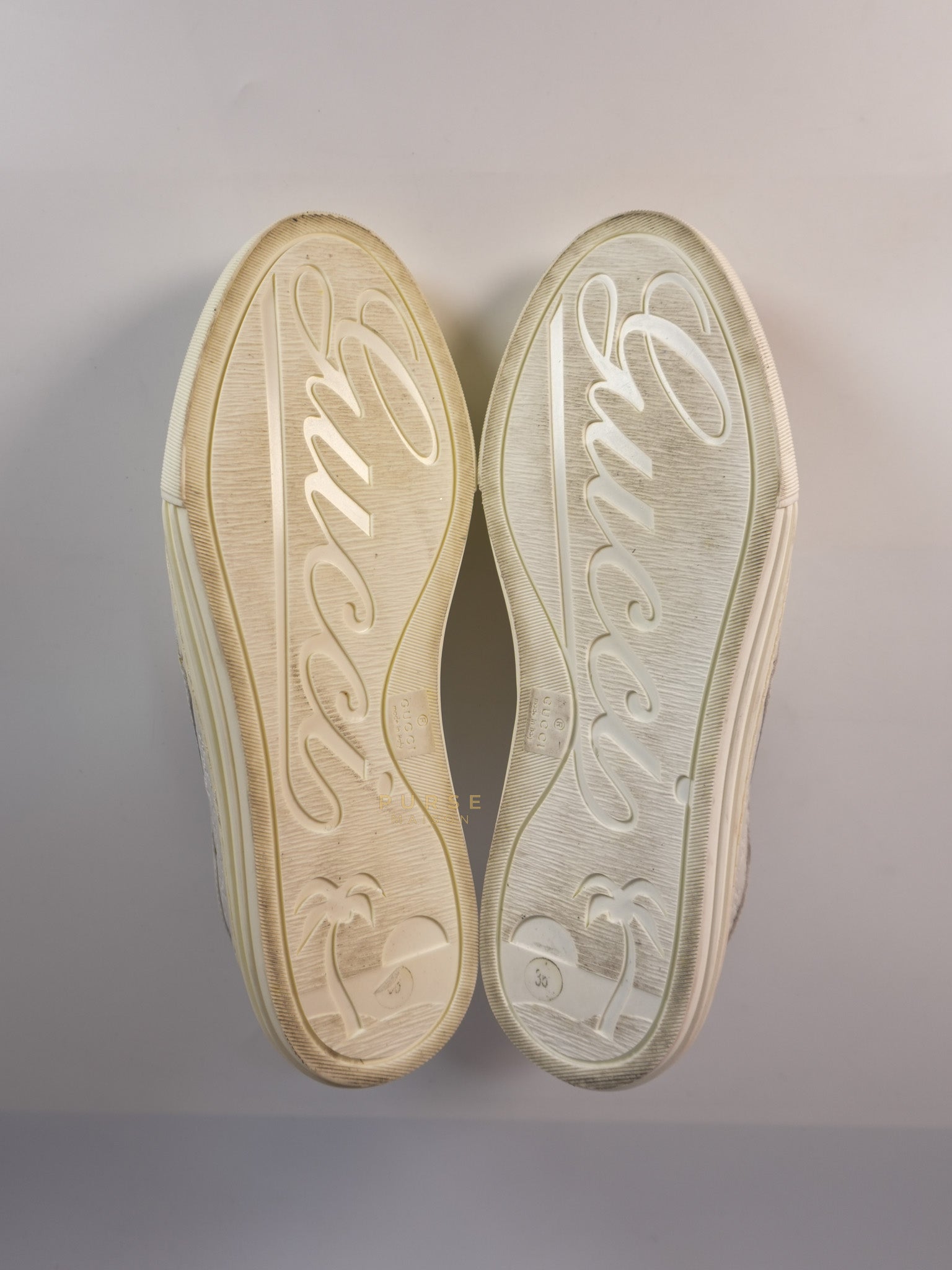 White Sneakers Size 36EU (22.5cm) | Purse Maison Luxury Bags Shop