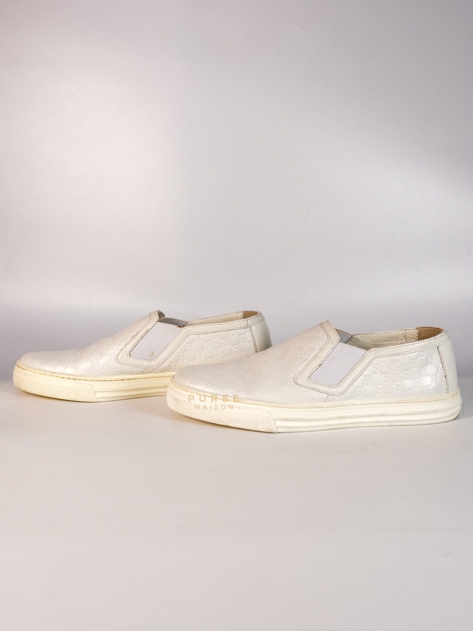 White Sneakers Size 36EU (22.5cm) | Purse Maison Luxury Bags Shop