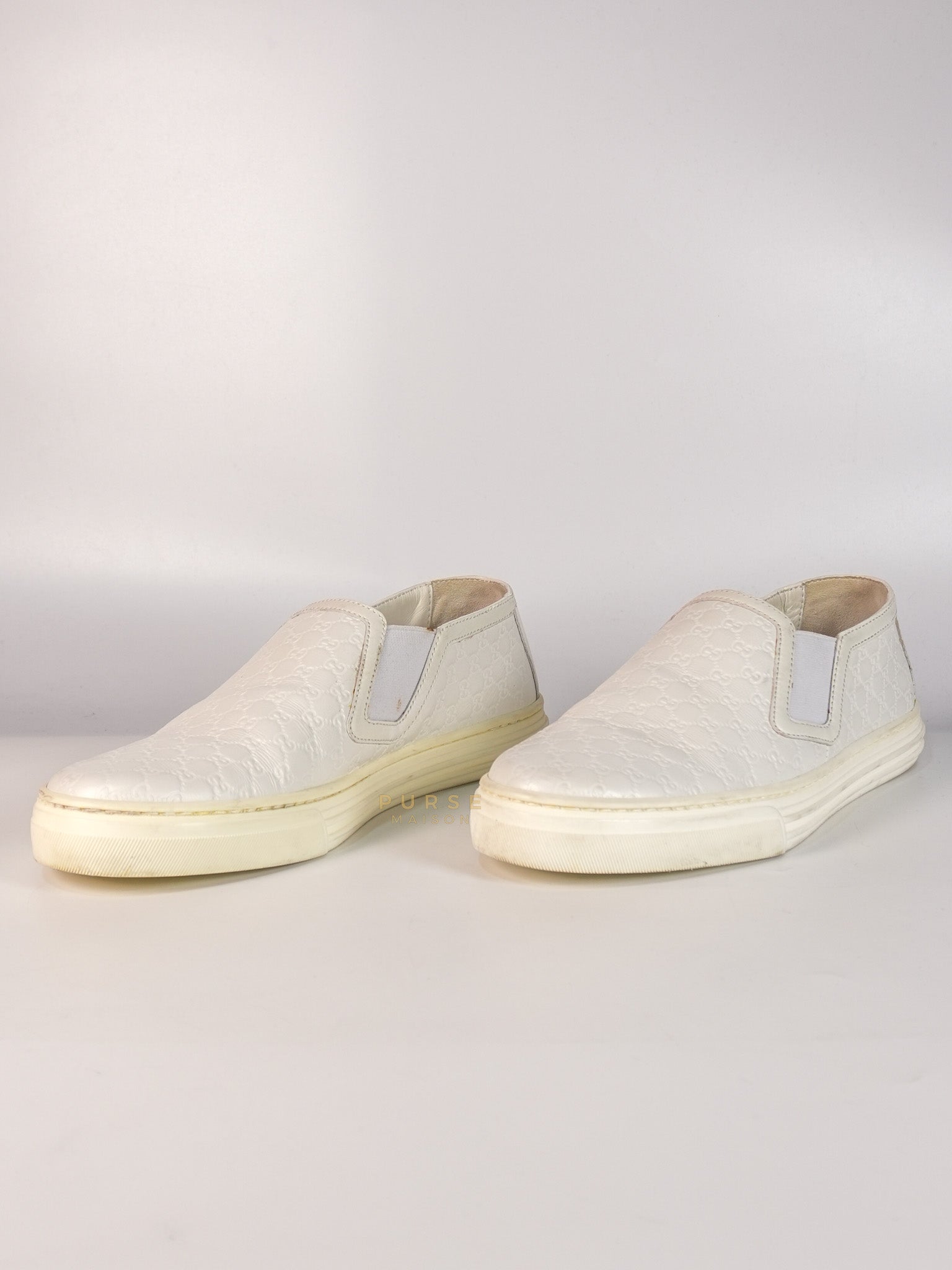 White Sneakers Size 36EU (22.5cm) | Purse Maison Luxury Bags Shop