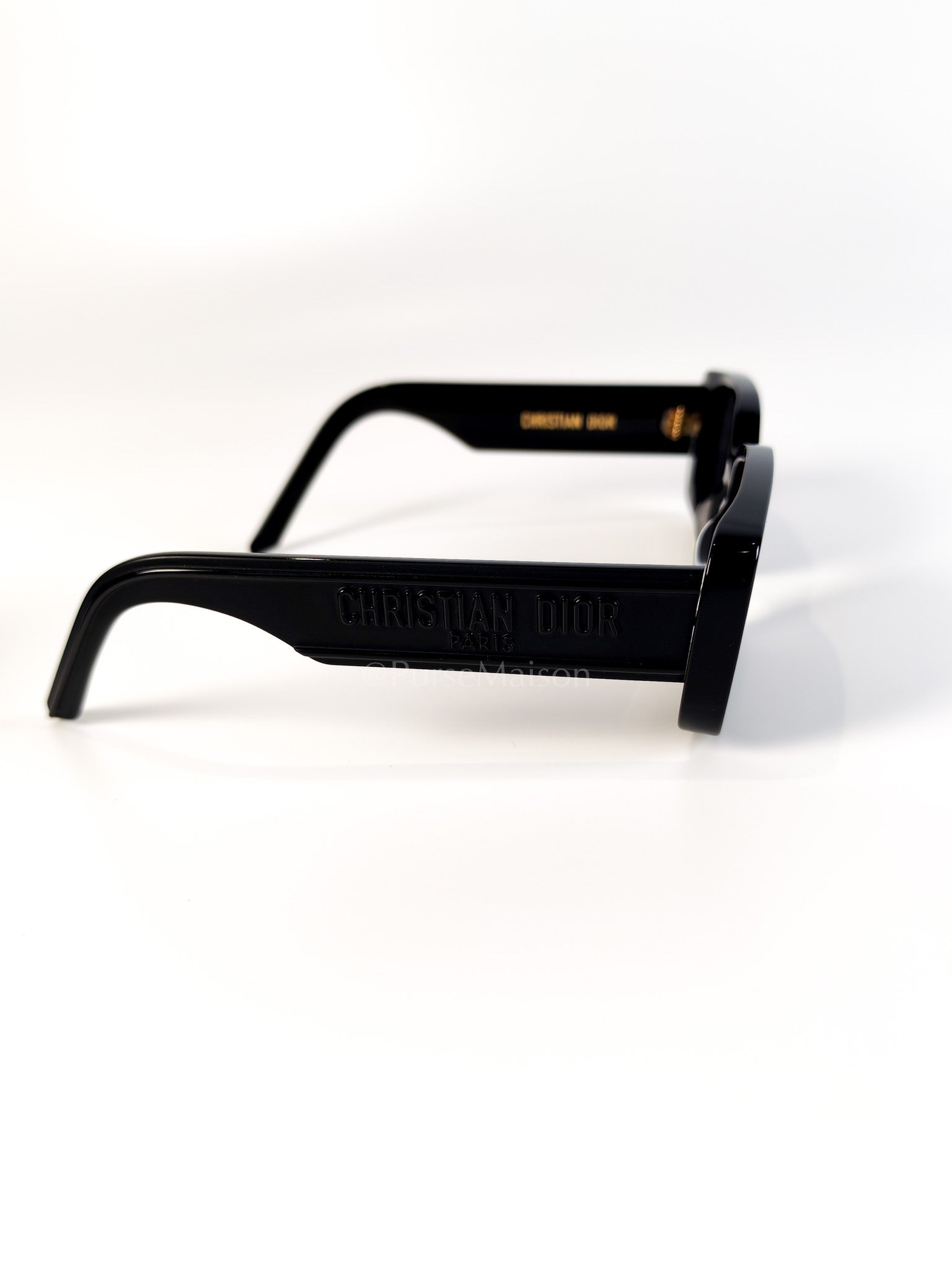 Wildior S2U Black Framed Sunglasses | Purse Maison Luxury Bags Shop