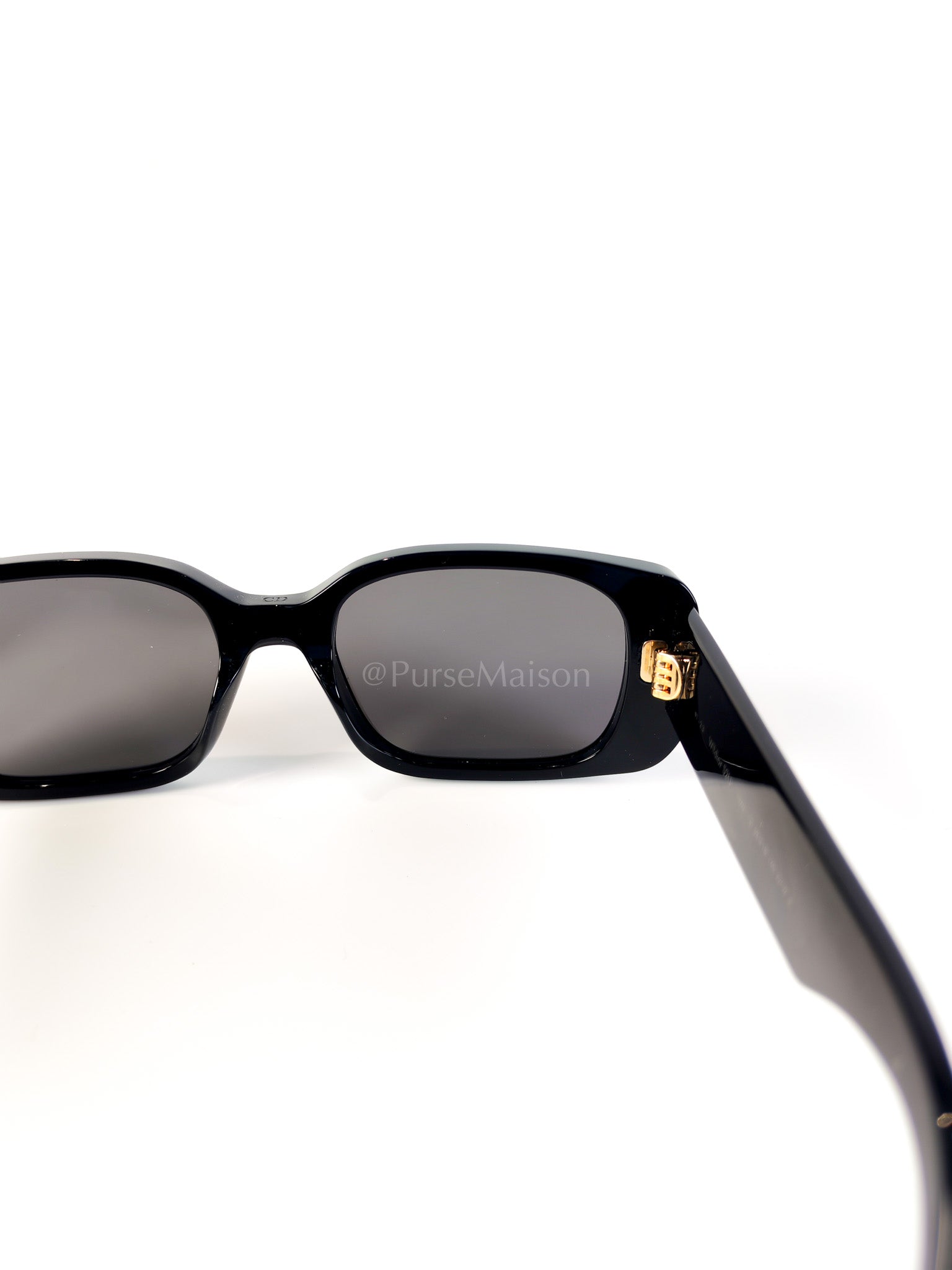 Wildior S2U Black Framed Sunglasses | Purse Maison Luxury Bags Shop