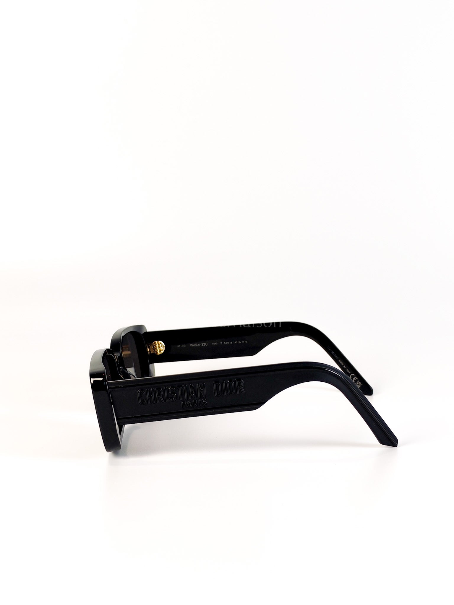 Wildior S2U Black Framed Sunglasses | Purse Maison Luxury Bags Shop