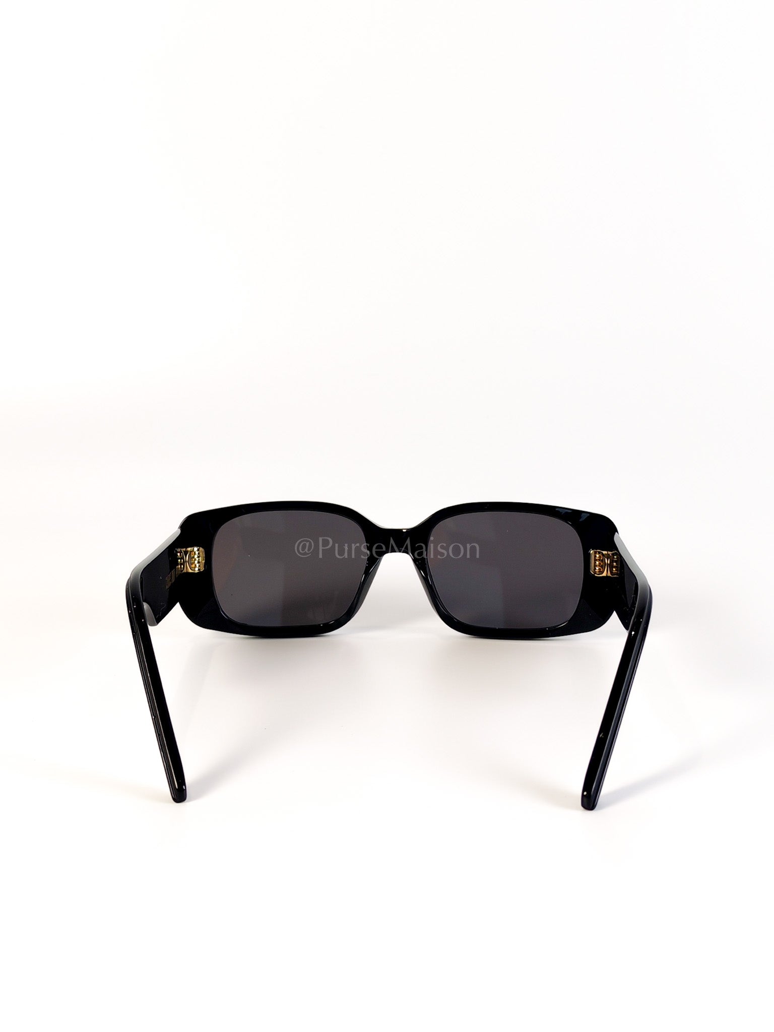 Wildior S2U Black Framed Sunglasses | Purse Maison Luxury Bags Shop