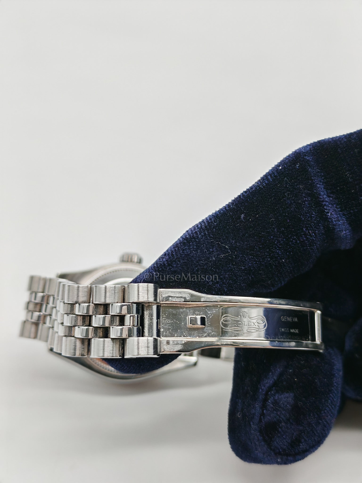 Lady-Datejust 26mm Reference 179174 18k White Gold Fluted Bezel Computer Dial & Jubilee Bracelet