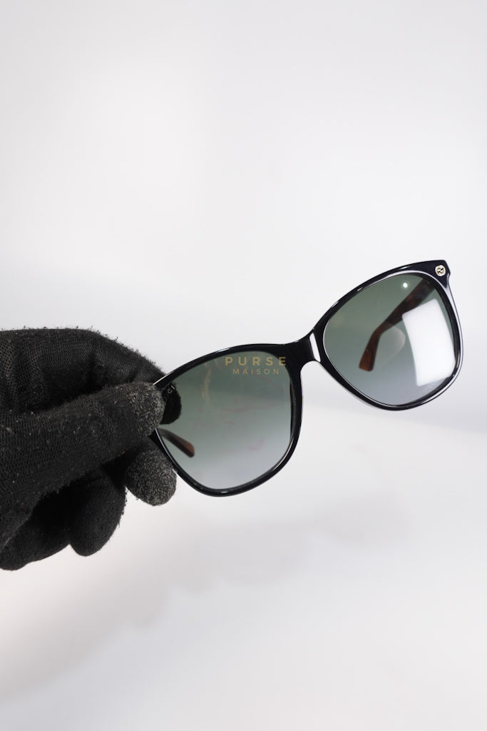 YH401 GG Black and Brown Frame Sunglasses | Purse Maison Luxury Bags Shop