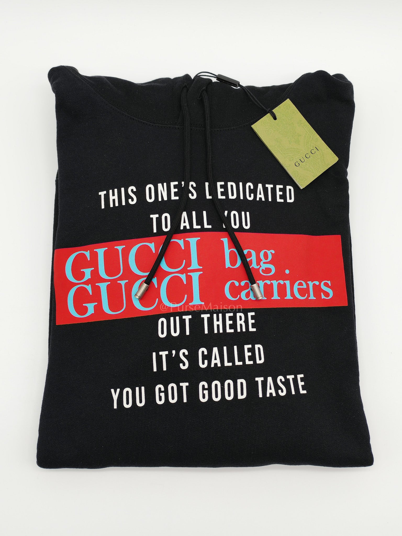 You Got Good Taste Hoodie Black Size Medium | Purse Maison Luxury Bags Shop