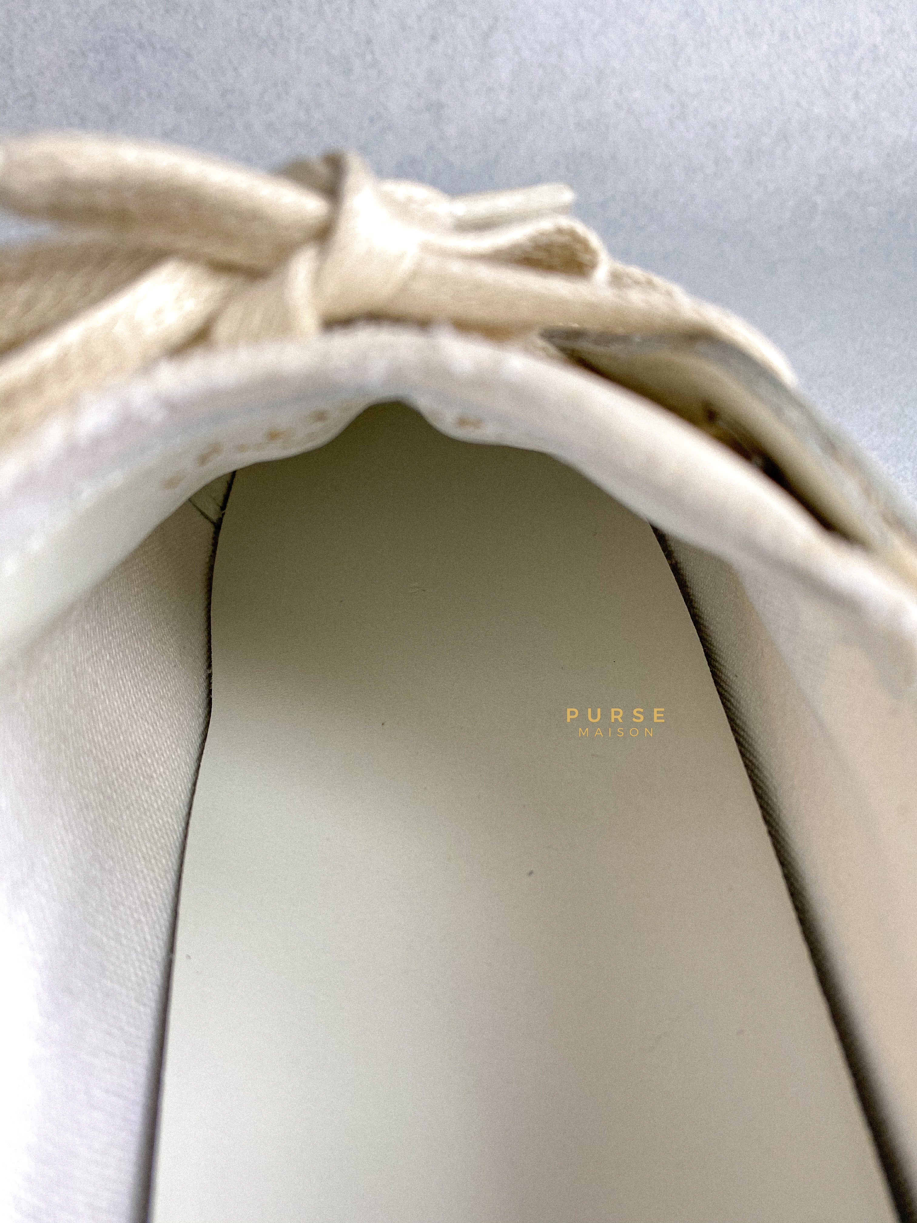 YSL Court Classic Signature Logo Canvas for Men Size 41 (27cm) | Purse Maison Luxury Bags Shop