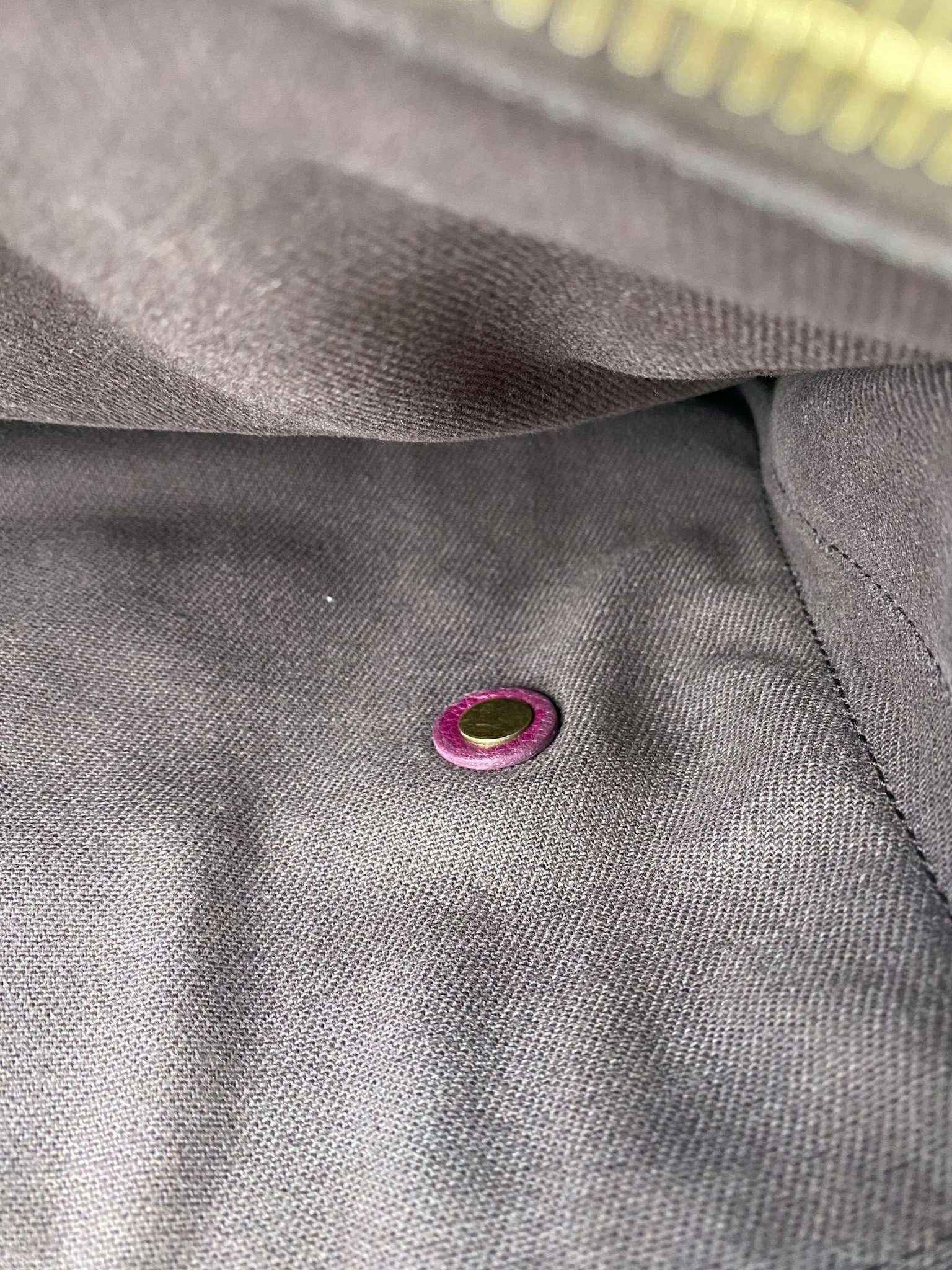 YSL sac muse two purple gold hardware