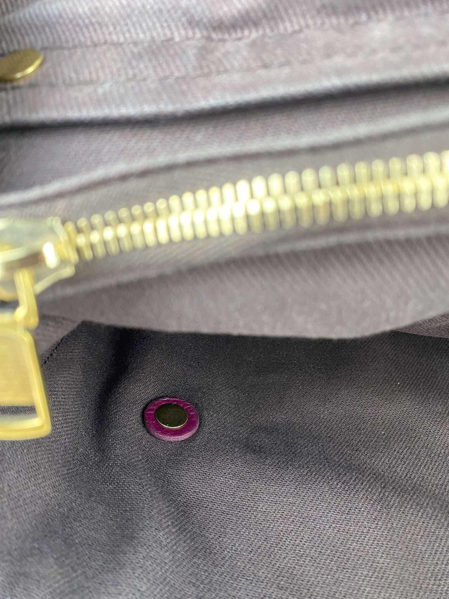 YSL sac muse two purple gold hardware