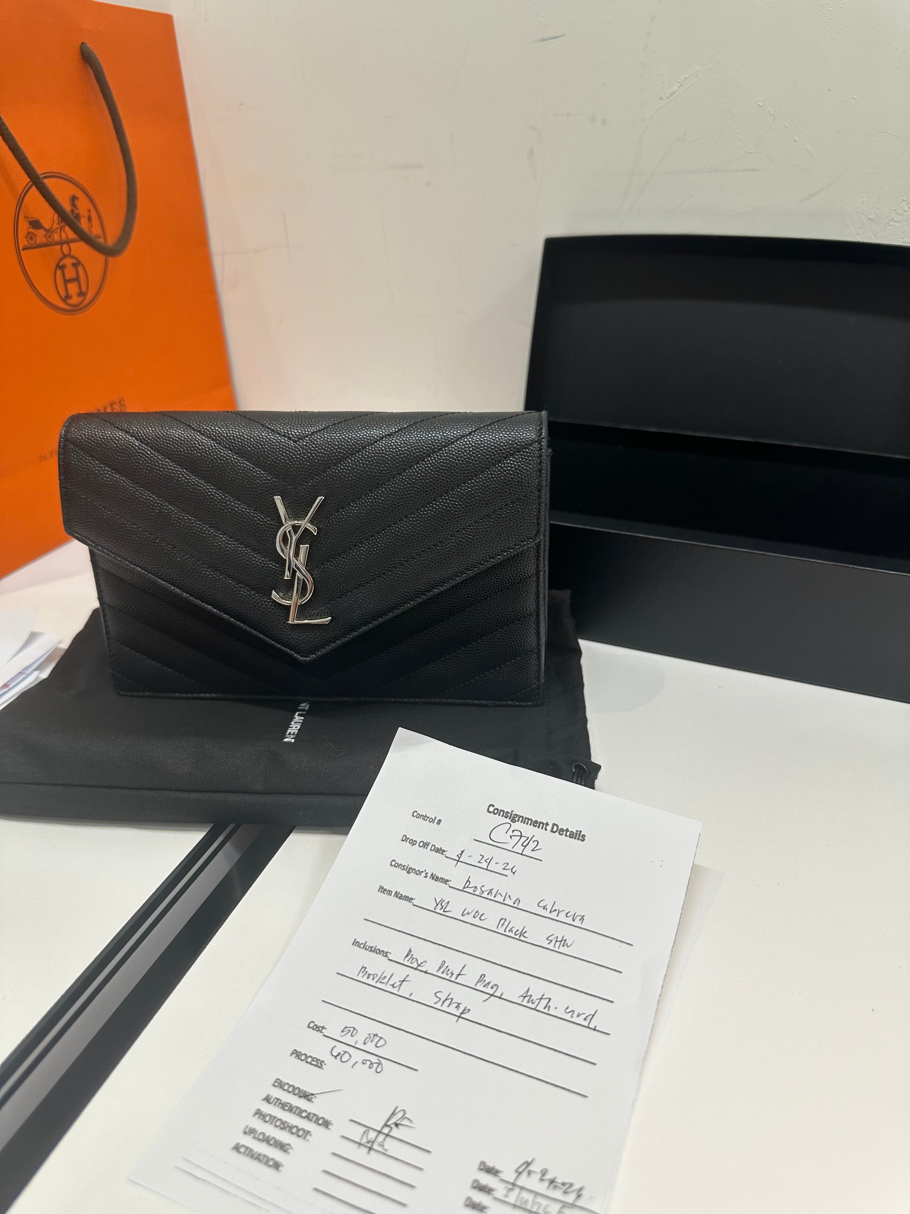 Ysl woc black shw | Purse Maison Luxury Bags Shop
