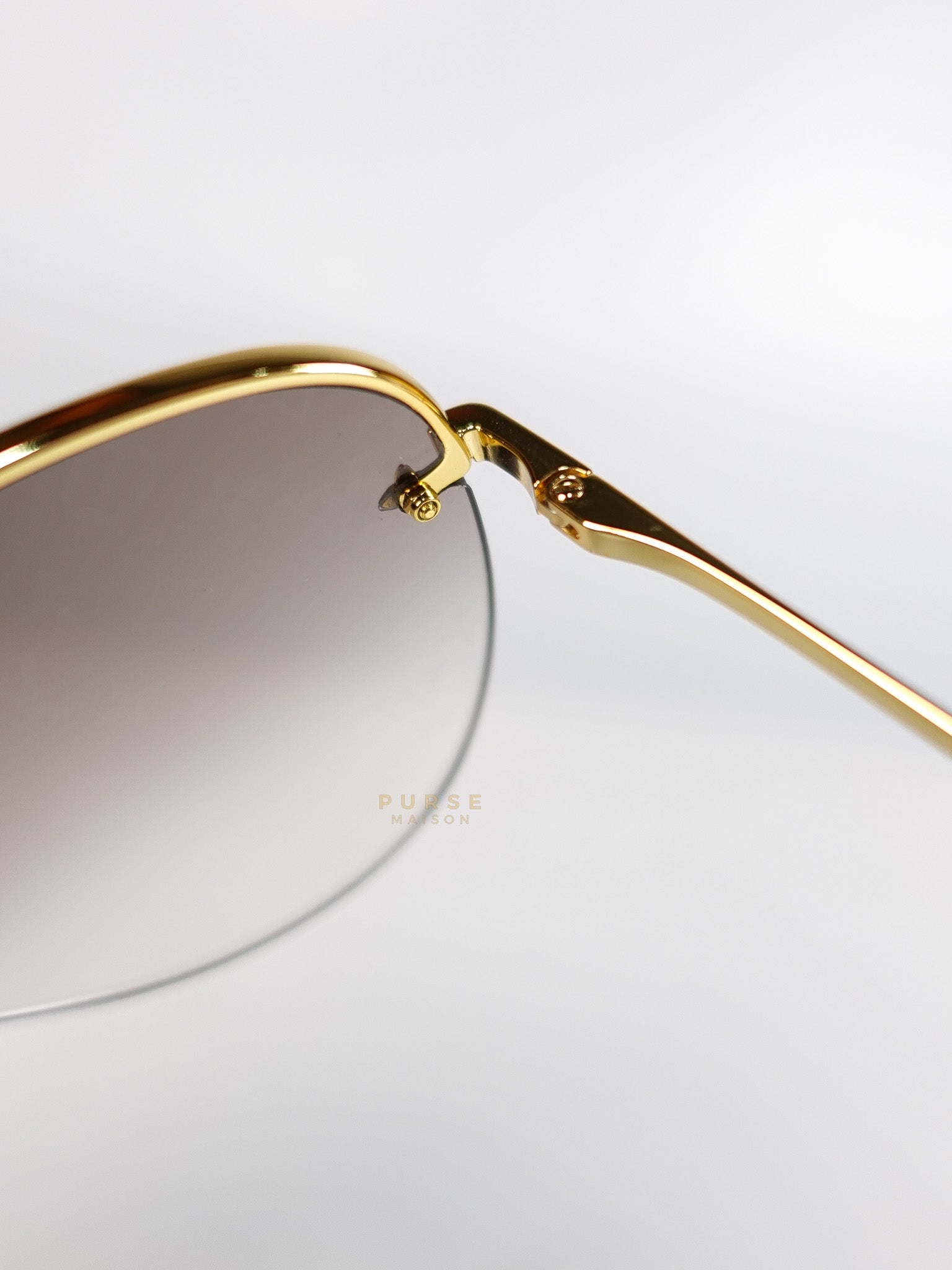 Z1469U Gradient Aviator Gold Frame Sunglasses | Purse Maison Luxury Bags Shop