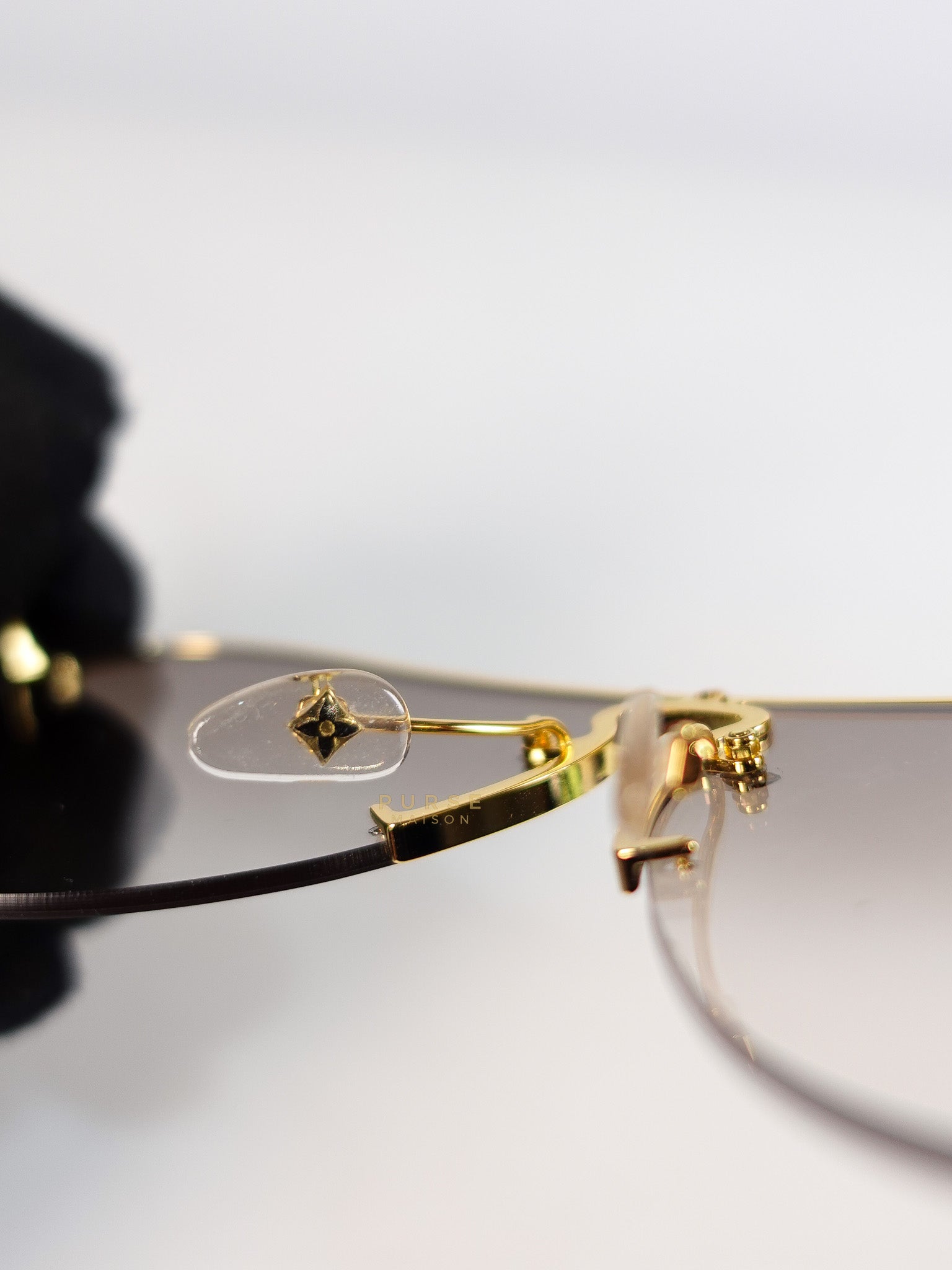 Z1469U Gradient Aviator Gold Frame Sunglasses | Purse Maison Luxury Bags Shop