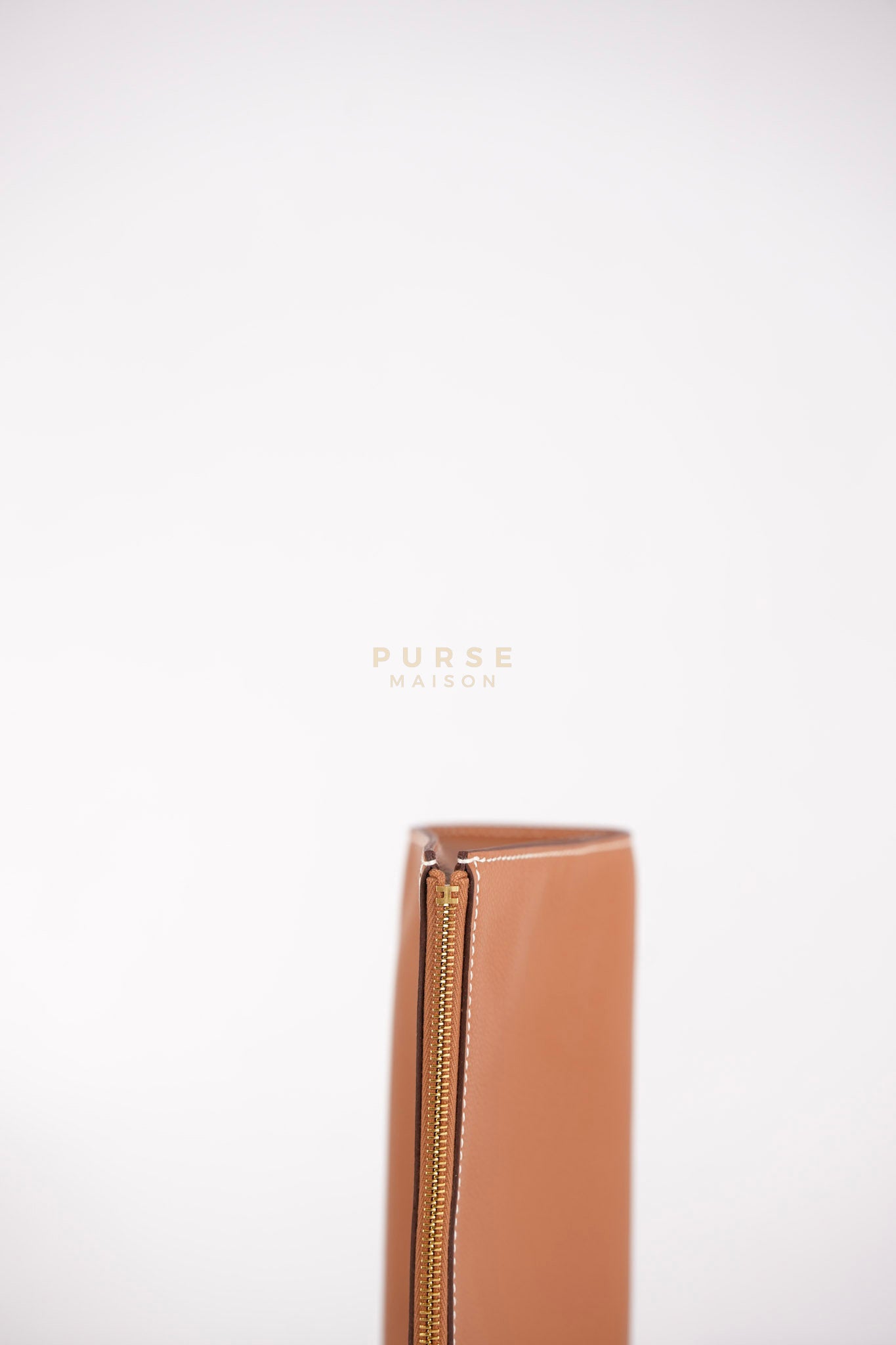 Zipengo Gold PM in Evercolor Leather and Gold Hardware Stamp K (2025) | Purse Maison Luxury Bags Shop