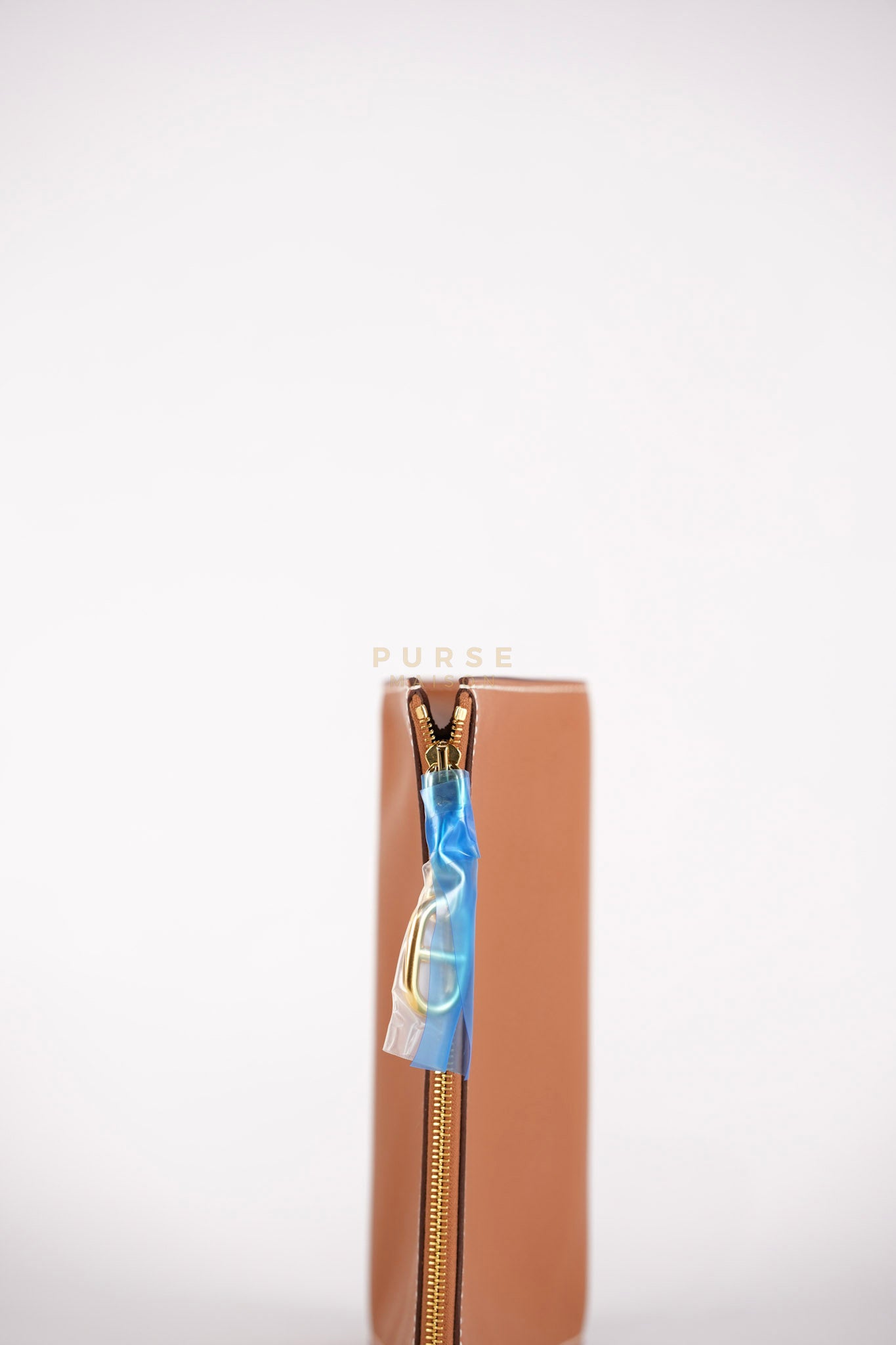 Zipengo Gold PM in Evercolor Leather and Gold Hardware Stamp K (2025) | Purse Maison Luxury Bags Shop