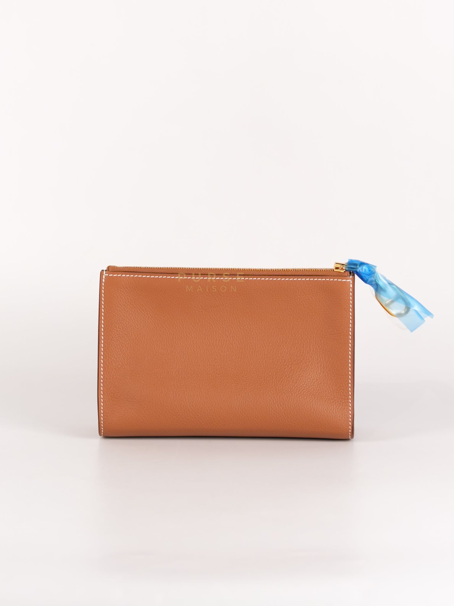 Zipengo Gold PM in Evercolor Leather and Gold Hardware Stamp K (2025) | Purse Maison Luxury Bags Shop