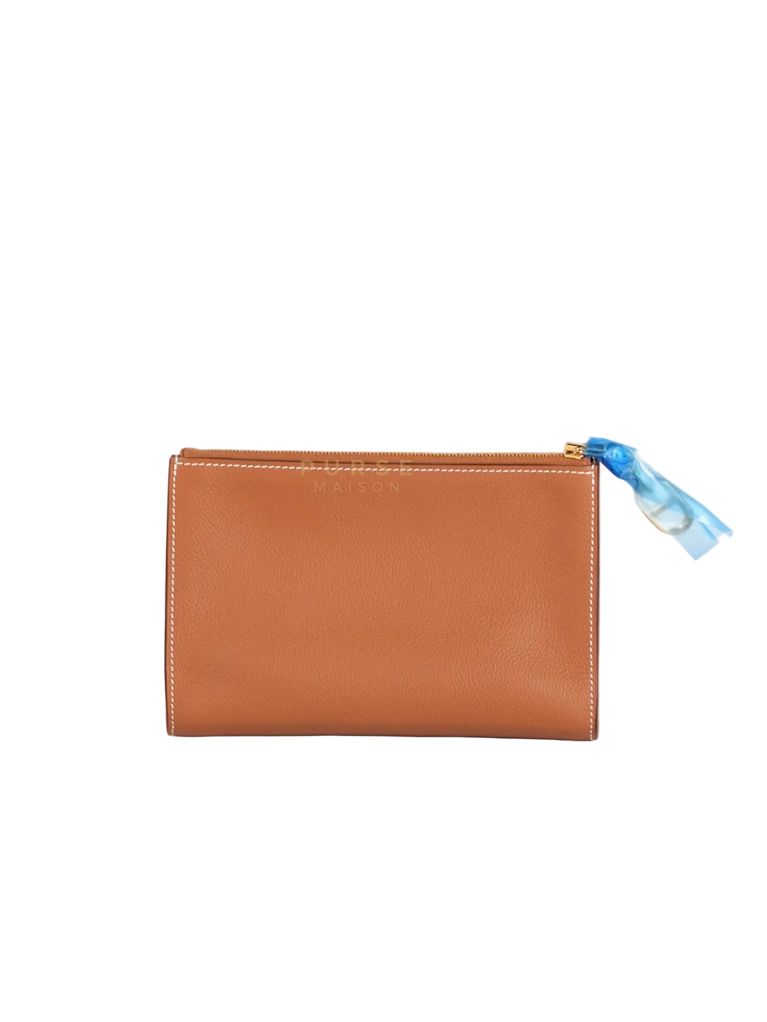 Zipengo Gold PM in Evercolor Leather and Gold Hardware Stamp K (2025) | Purse Maison Luxury Bags Shop