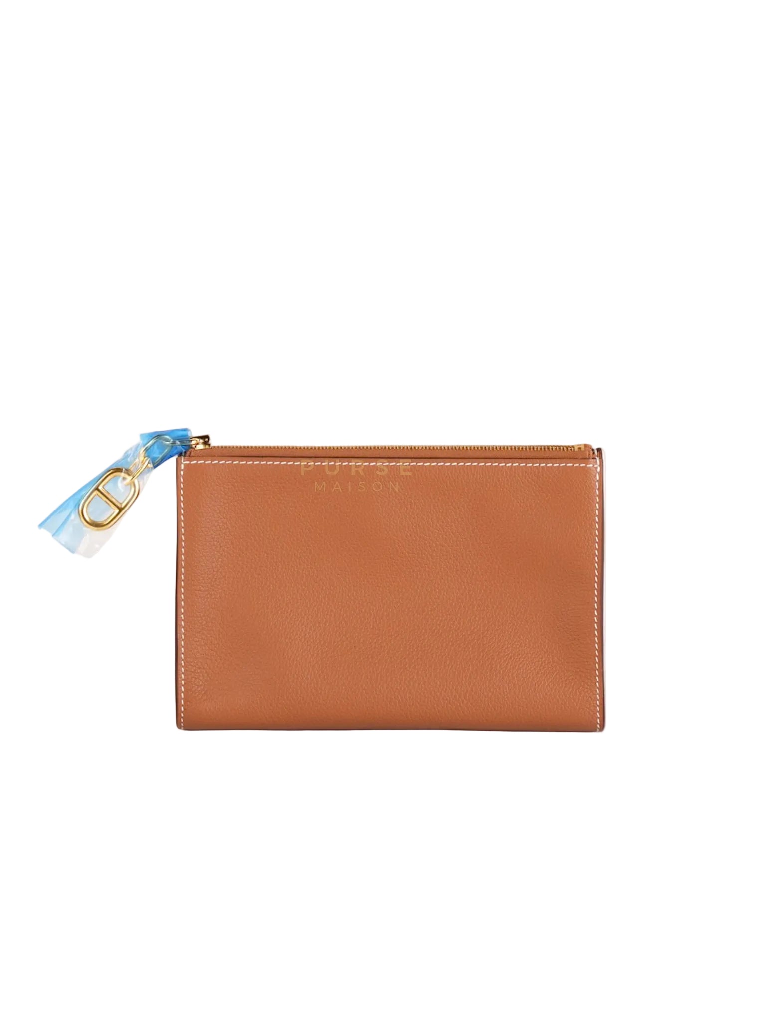 Zipengo Gold PM in Evercolor Leather and Gold Hardware Stamp K (2025) | Purse Maison Luxury Bags Shop