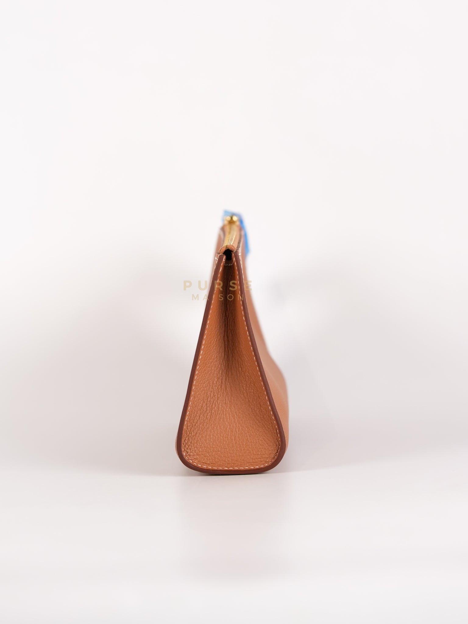 Zipengo Gold PM in Evercolor Leather and Gold Hardware Stamp K (2025) | Purse Maison Luxury Bags Shop