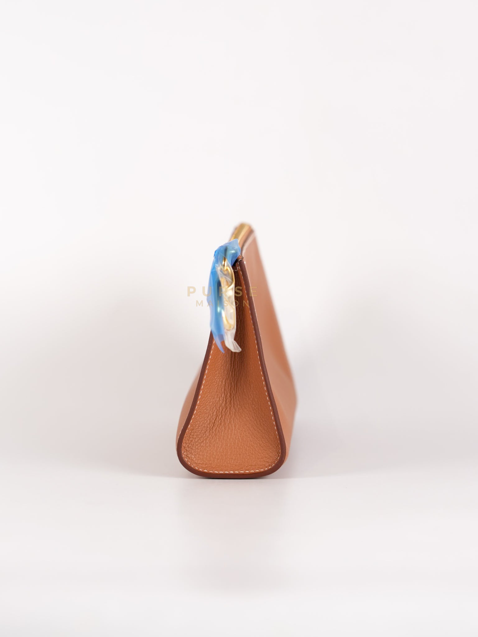 Zipengo Gold PM in Evercolor Leather and Gold Hardware Stamp K (2025) | Purse Maison Luxury Bags Shop