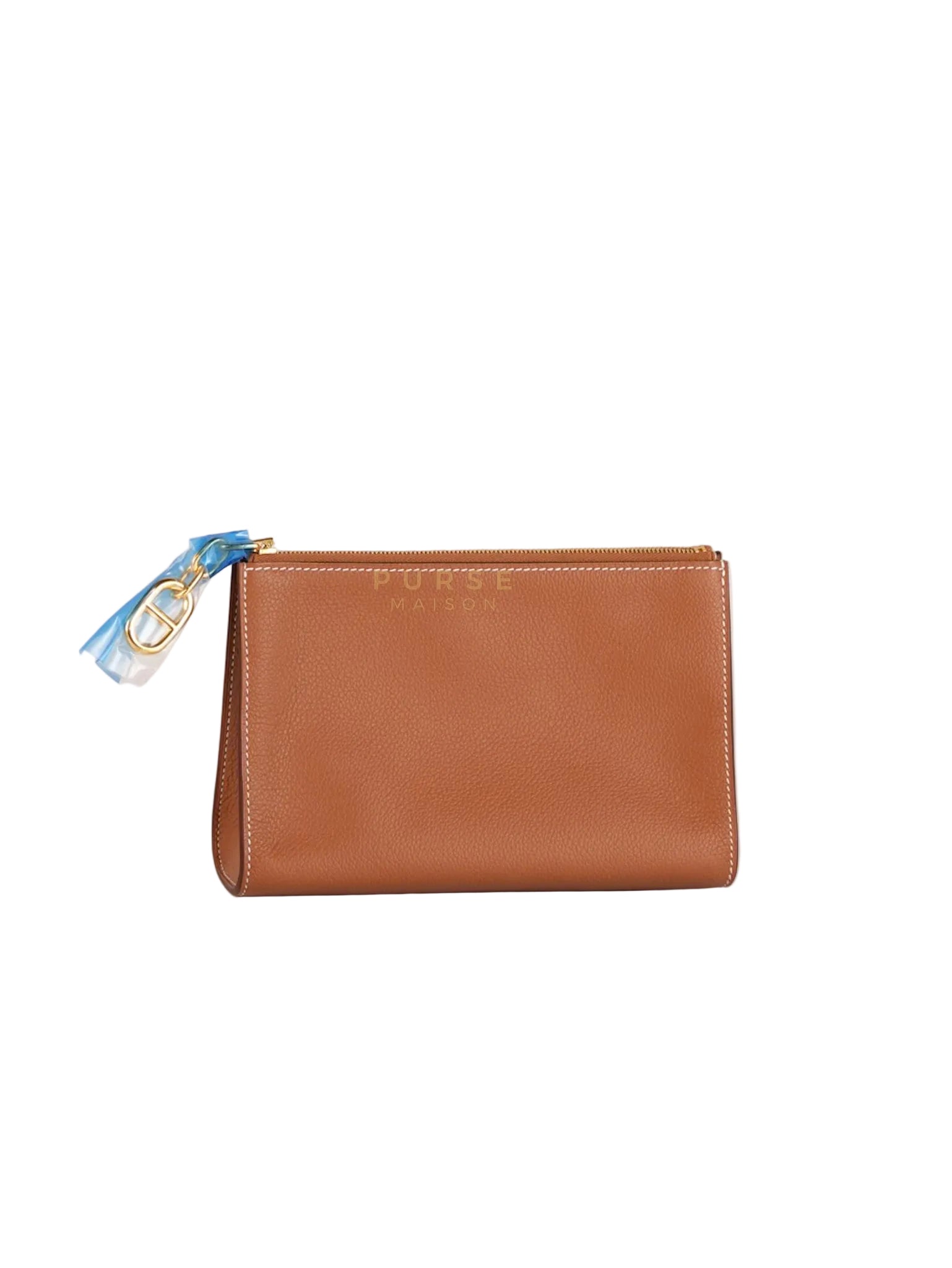 Zipengo Gold PM in Evercolor Leather and Gold Hardware Stamp K (2025) | Purse Maison Luxury Bags Shop