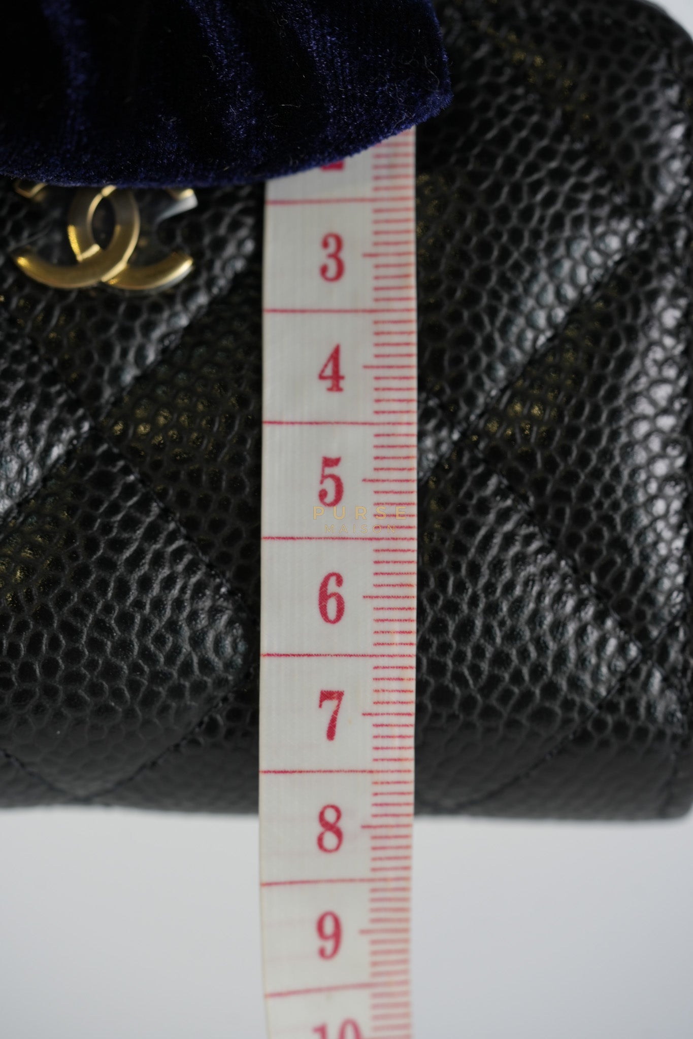 Zippy Card Holder in Black Caviar Leather Gold Hardware (Microchip) | Purse Maison Luxury Bags Shop