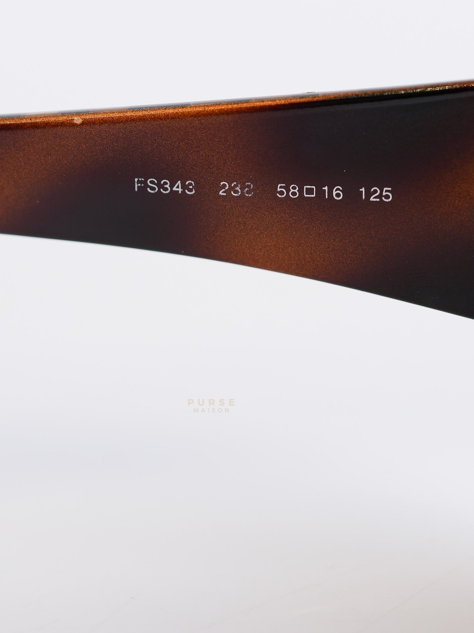 Zucca Pattern Sunglasses In Brown | Purse Maison Luxury Bags Shop