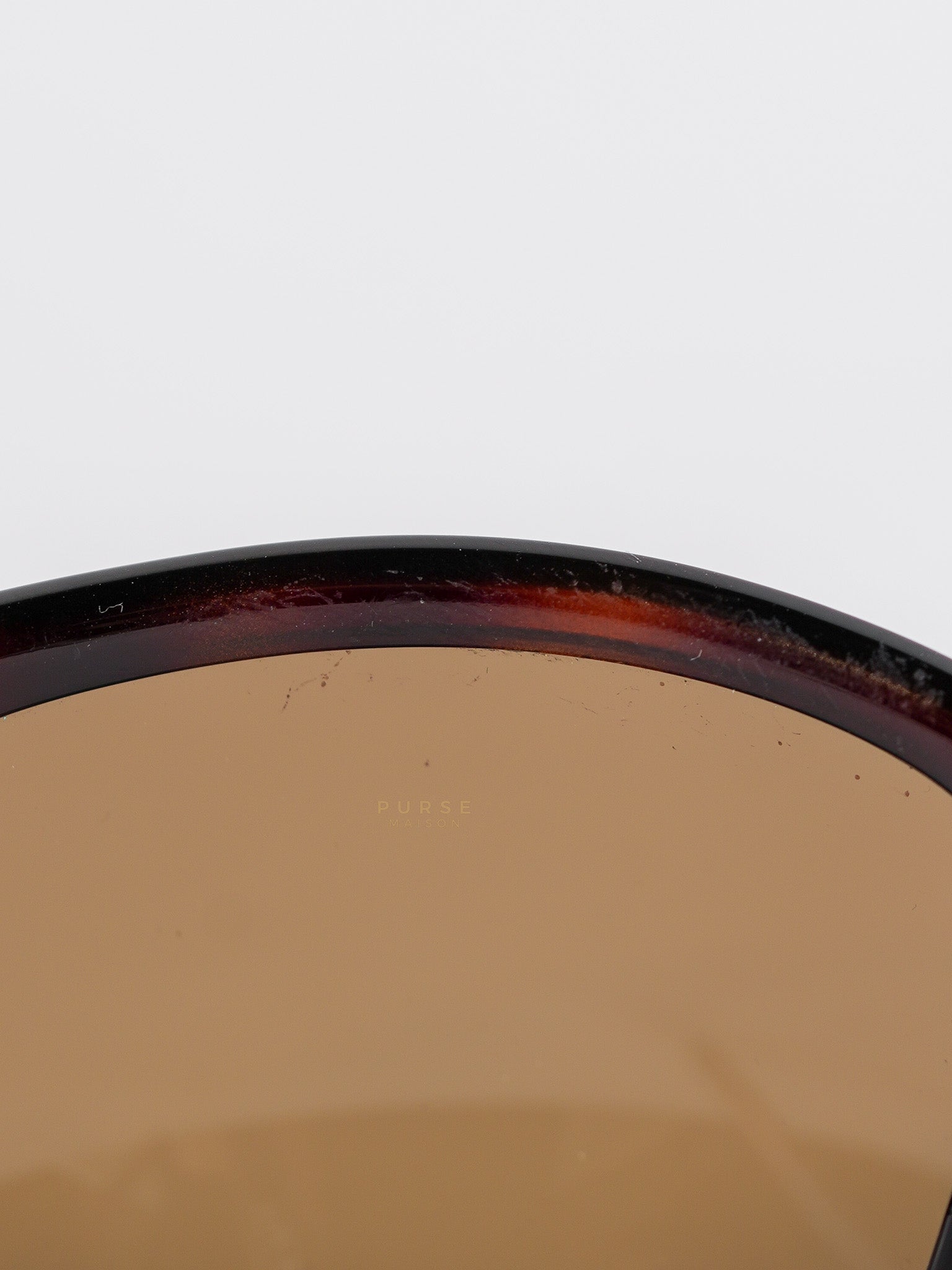 Zucca Pattern Sunglasses In Brown | Purse Maison Luxury Bags Shop