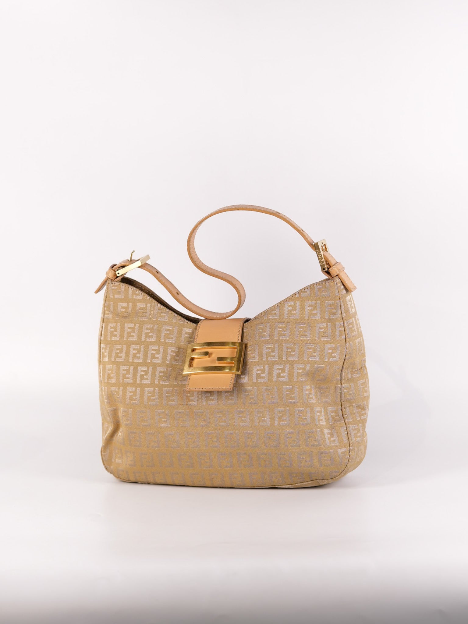 Zucchini Mamma Baguette Cloth Bag in Beige | Purse Maison Luxury Bags Shop