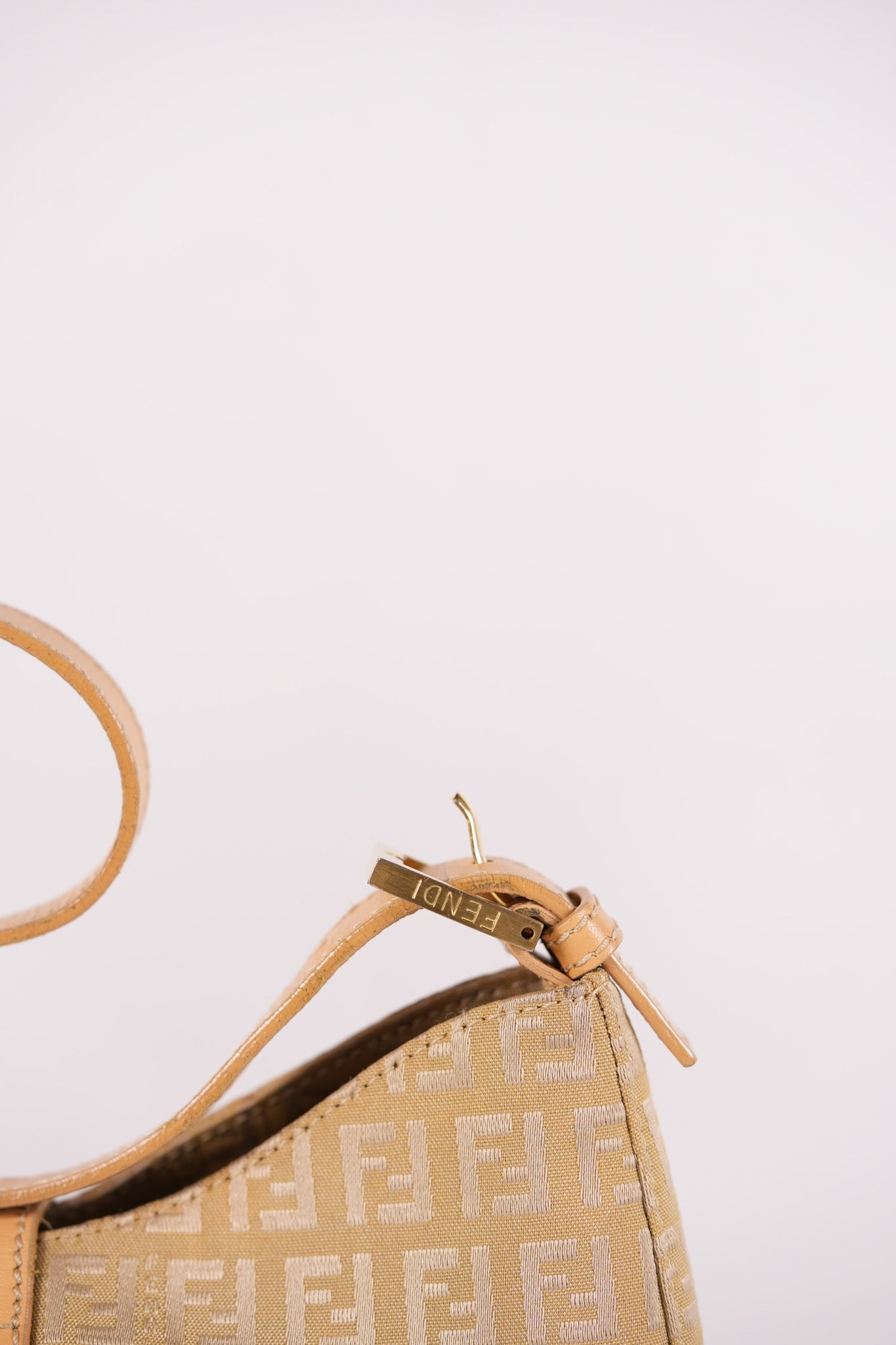 Zucchini Mamma Baguette Cloth Bag in Beige | Purse Maison Luxury Bags Shop