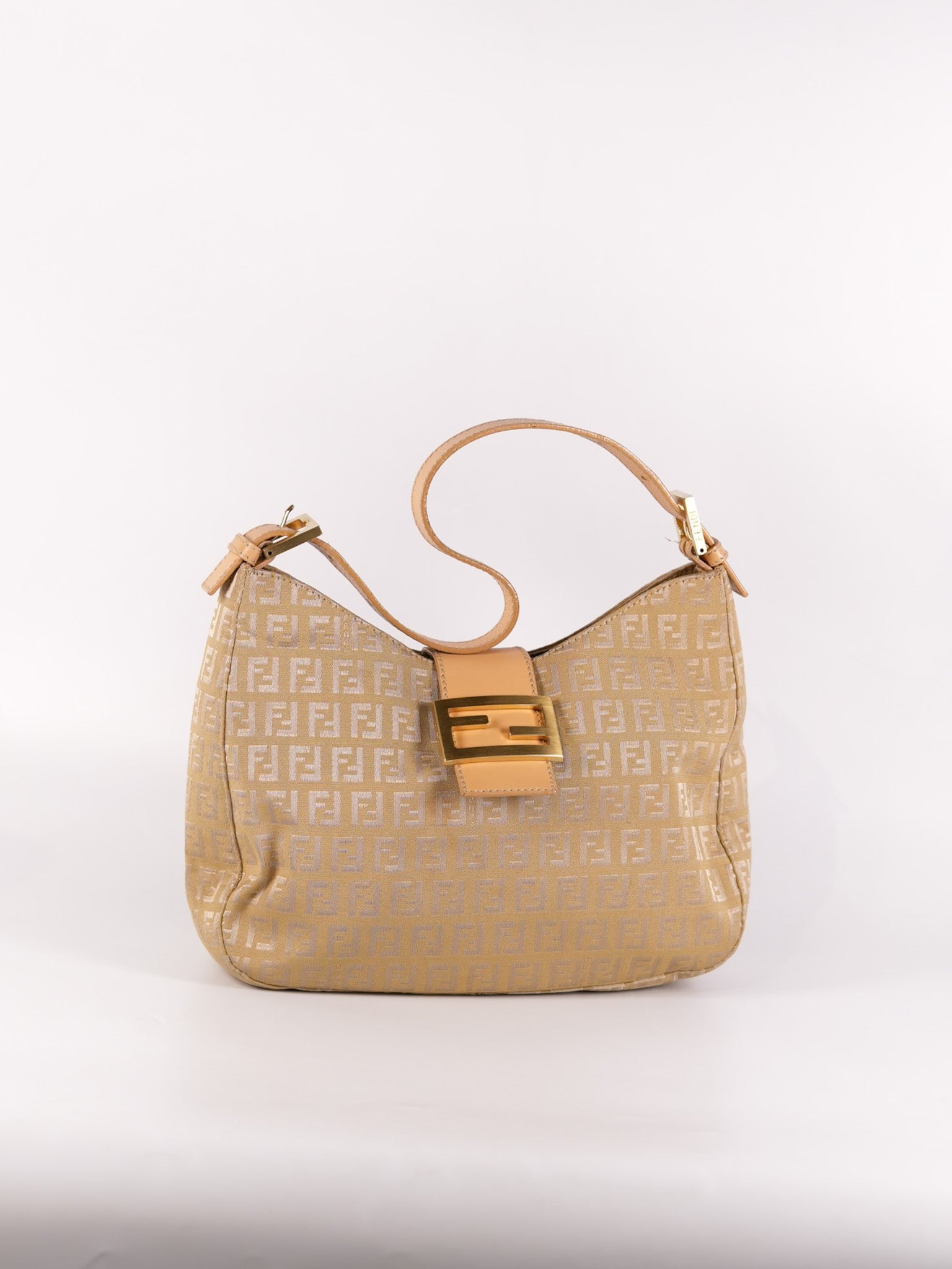 Zucchini Mamma Baguette Cloth Bag in Beige | Purse Maison Luxury Bags Shop